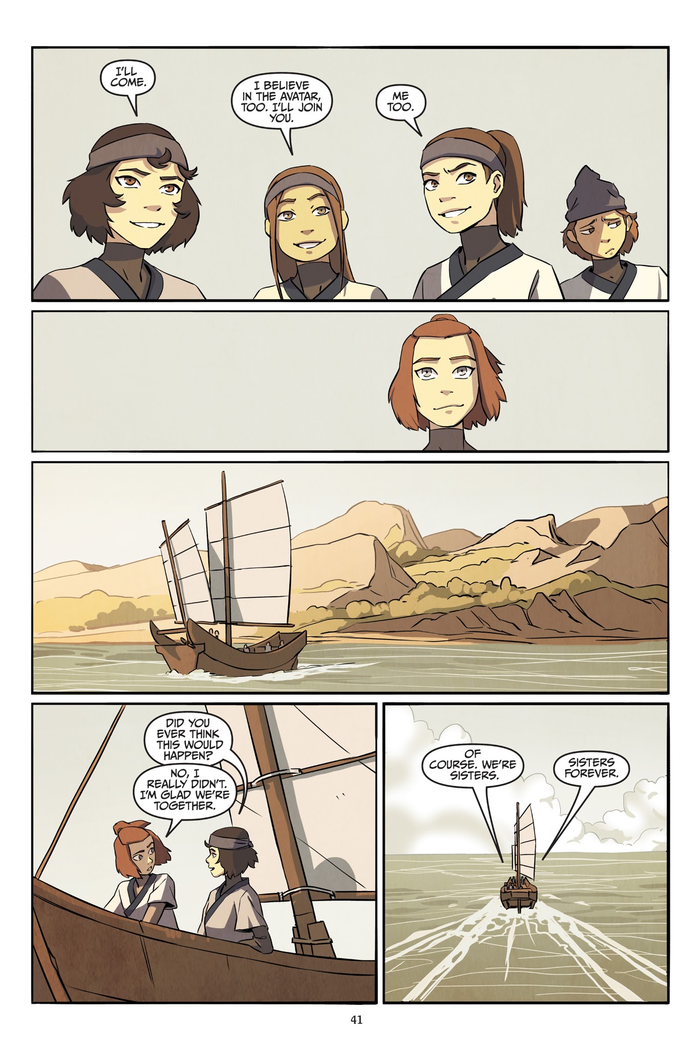 Read online Avatar: The Last Airbender – Suki, Alone comic -  Issue # TPB - 42