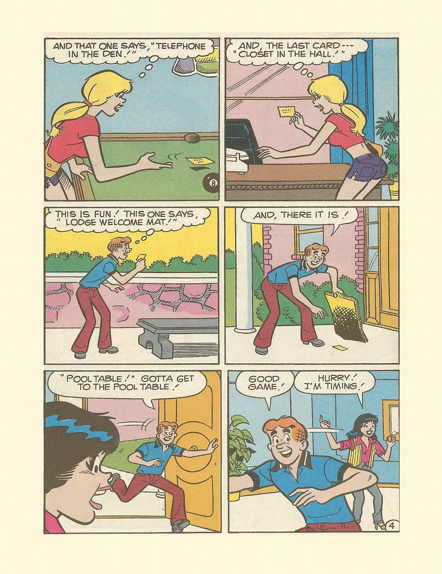 Read online Betty and Veronica Digest Magazine comic -  Issue #57 - 16