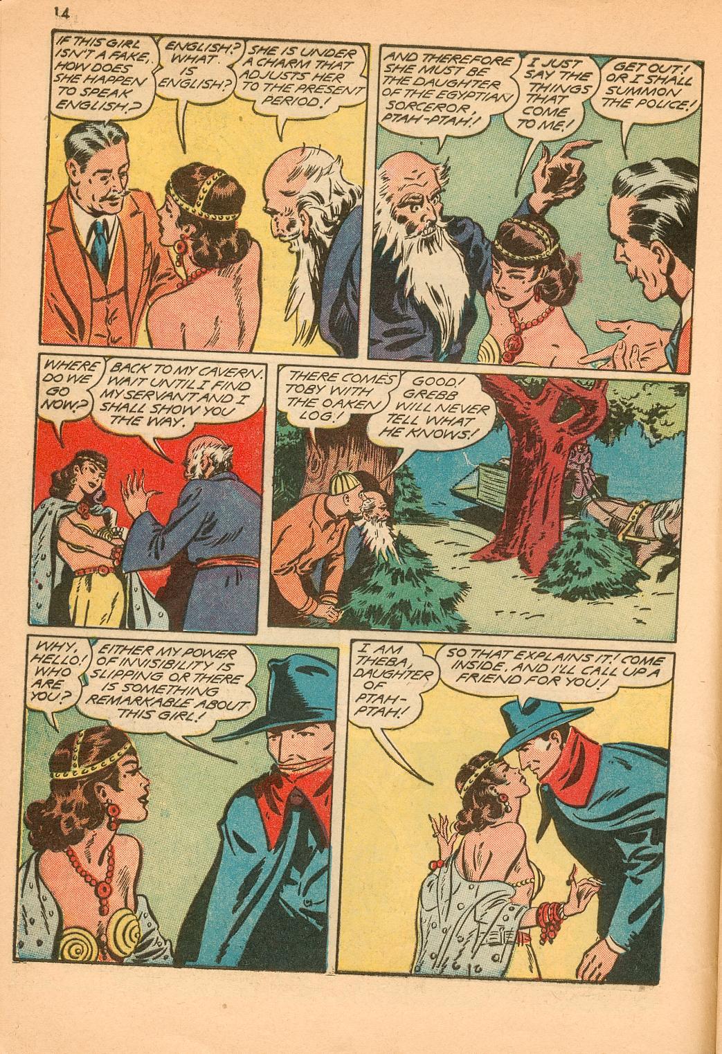 Read online Shadow Comics comic -  Issue #28 - 13