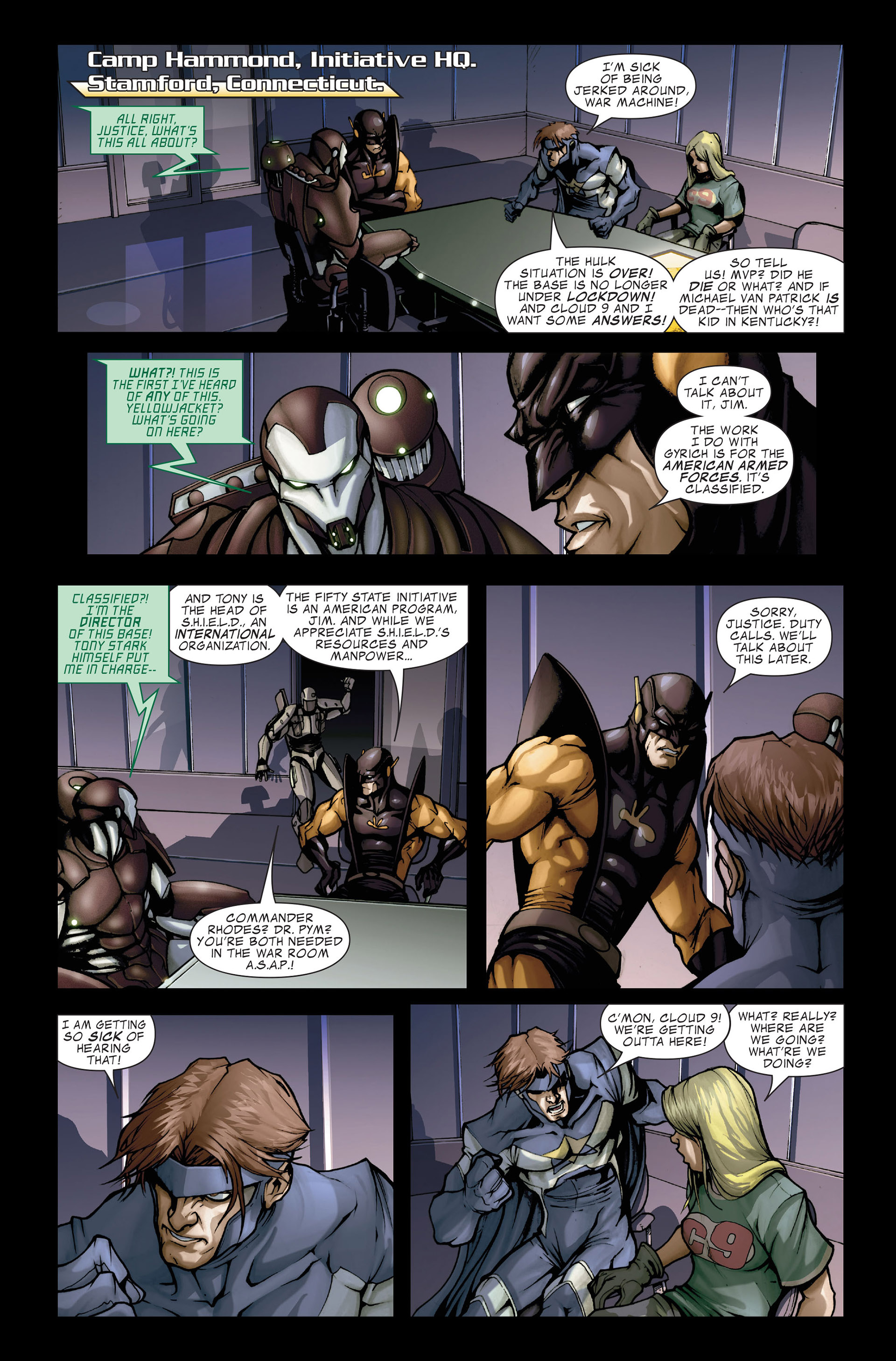Read online Avengers: The Initiative comic -  Issue #7 - 7