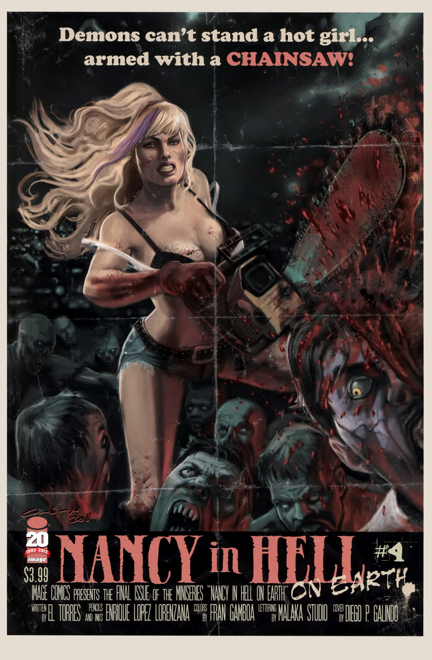 Read online Nancy in Hell On Earth comic -  Issue #4 - 1