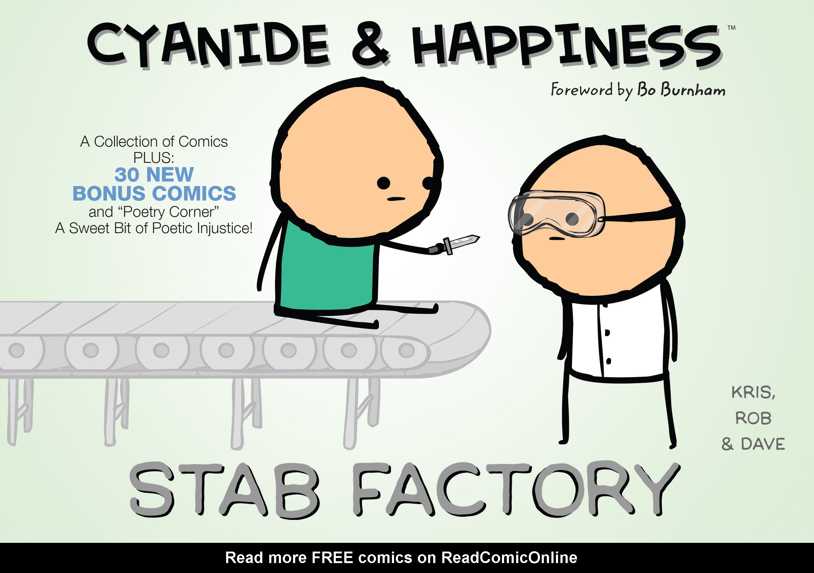 Read online Cyanide & Happiness: Stab Factory comic -  Issue # TPB - 1