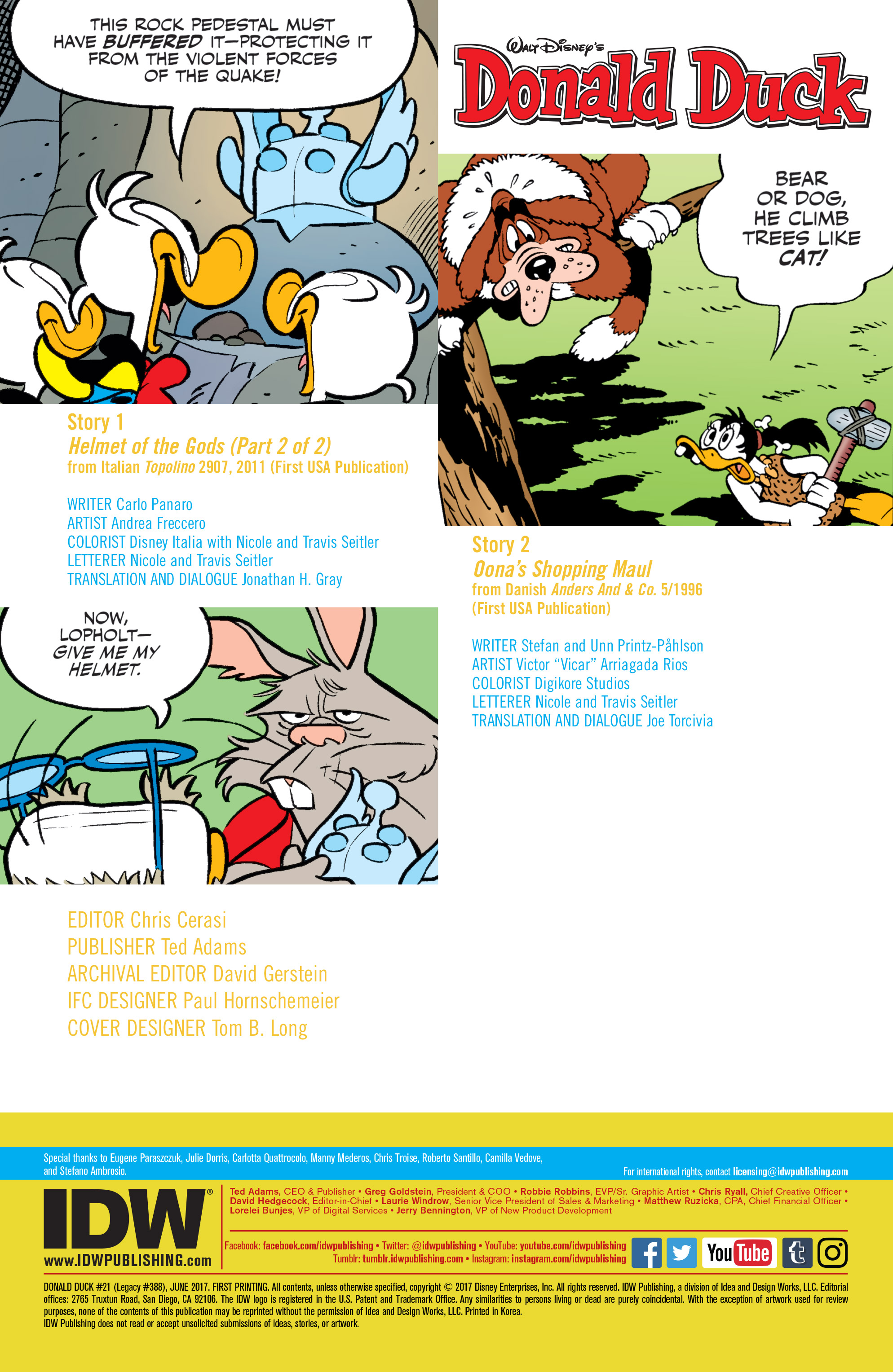 Read online Donald Duck (2015) comic -  Issue #21 - 2