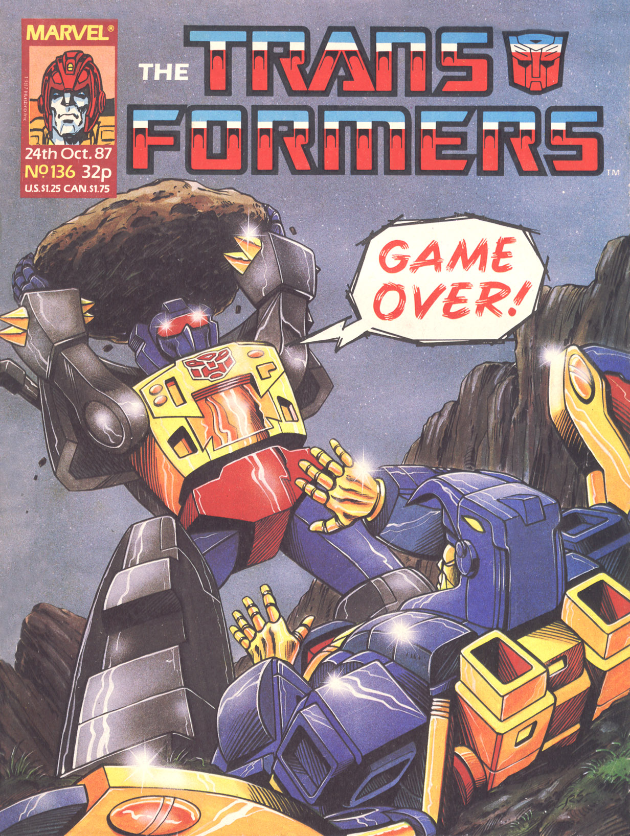 Read online The Transformers (UK) comic -  Issue #136 - 1