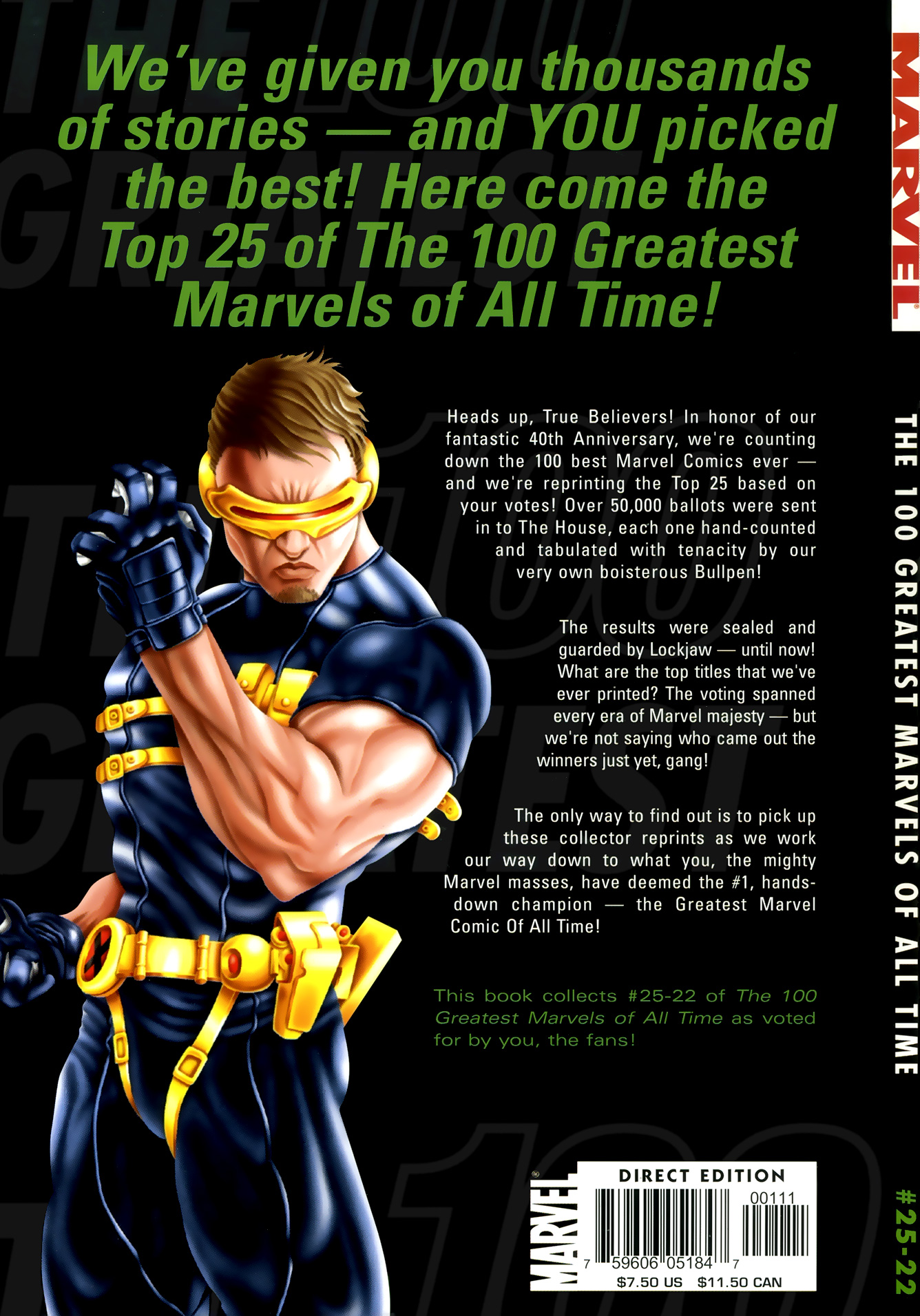 Read online The 100 Greatest Marvels of All Time comic -  Issue #1 - 116