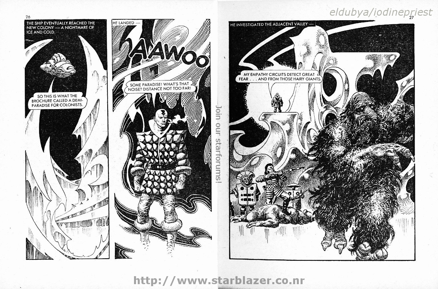 Read online Starblazer comic -  Issue #166 - 15
