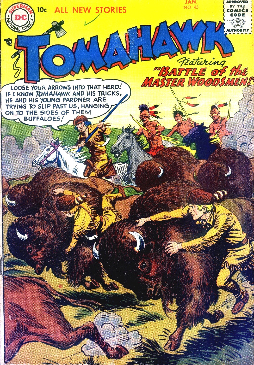 Read online Tomahawk comic -  Issue #45 - 1