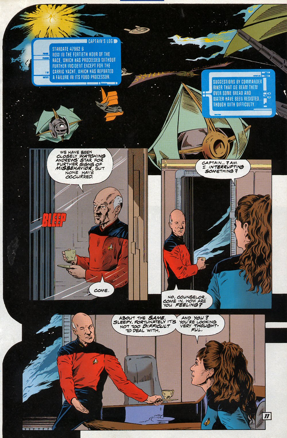 Read online Star Trek: The Next Generation - Ill Wind comic -  Issue #3 - 12