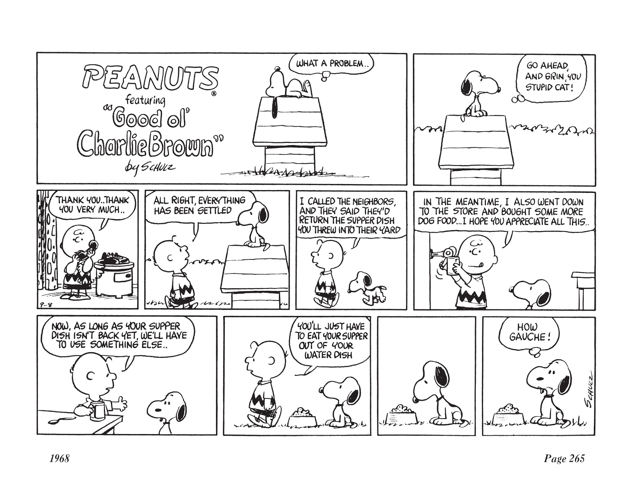 Read online The Complete Peanuts comic -  Issue # TPB 9 - 276