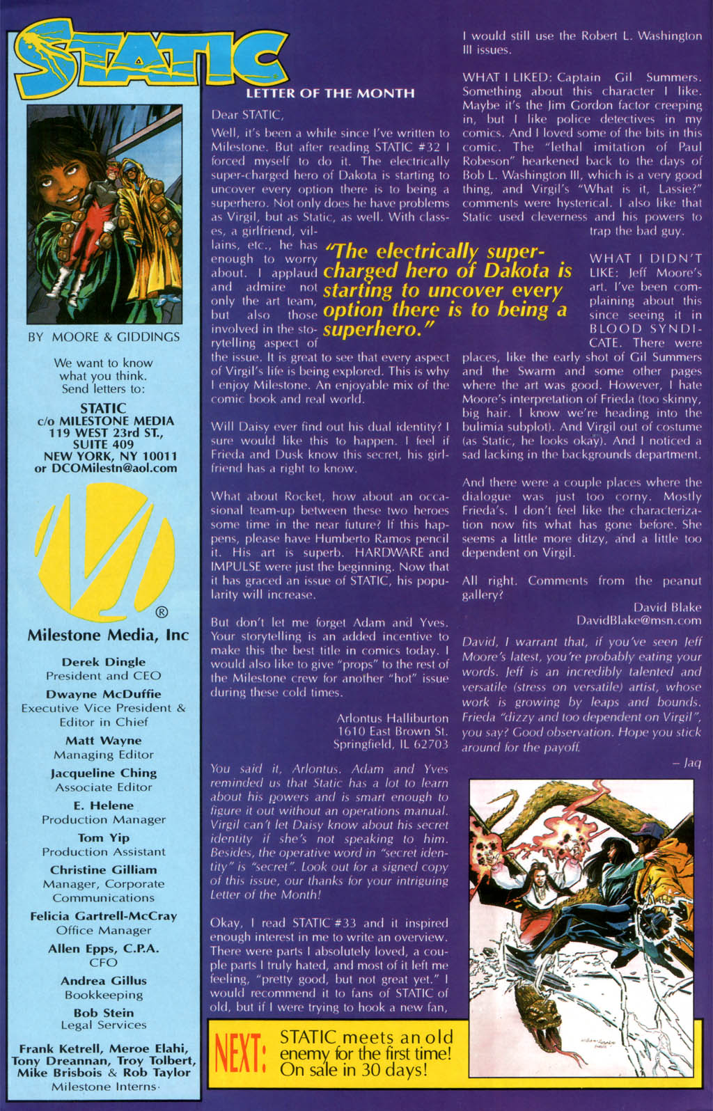 Read online Static comic -  Issue #36 - 24