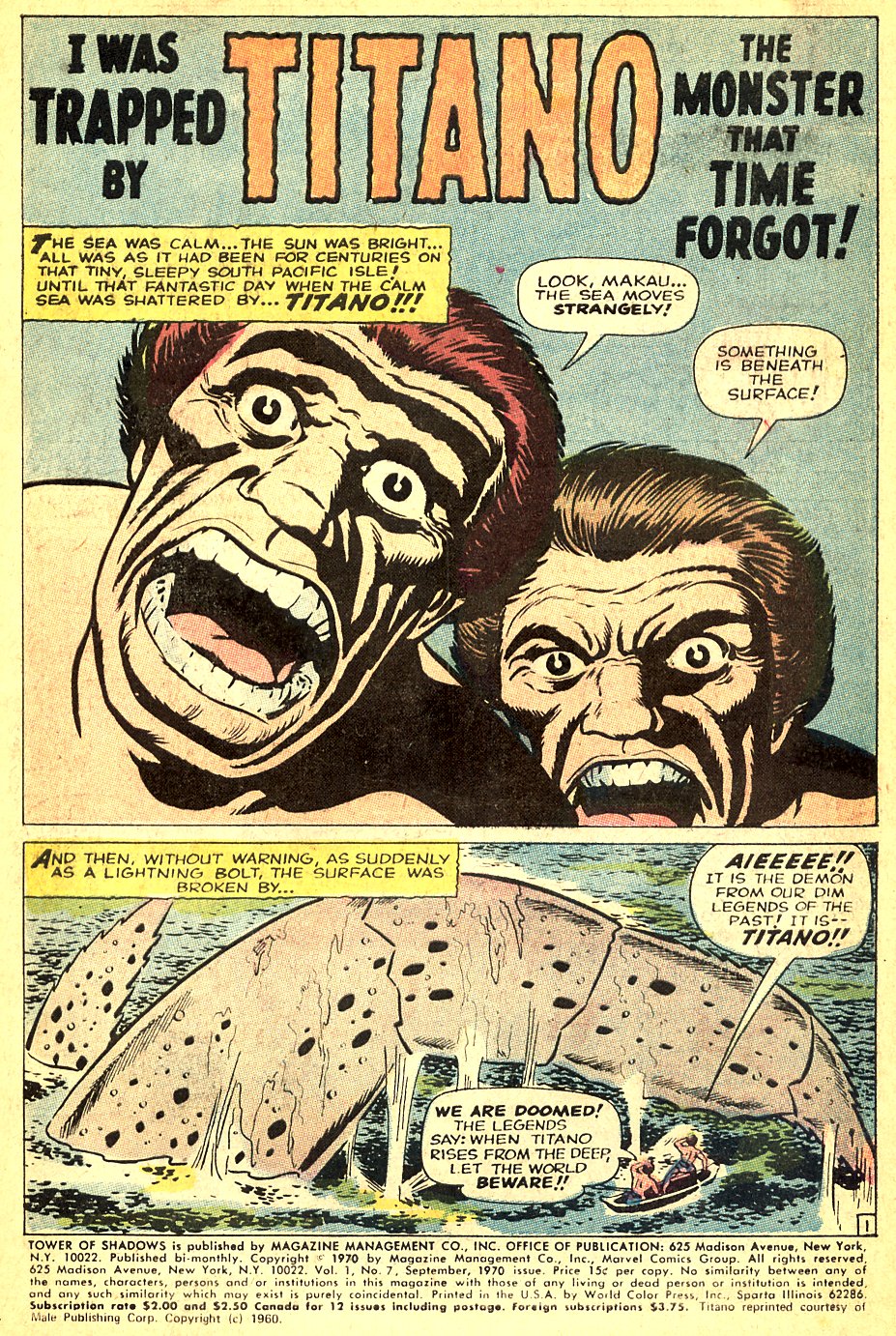 Read online Tower of Shadows comic -  Issue #7 - 3