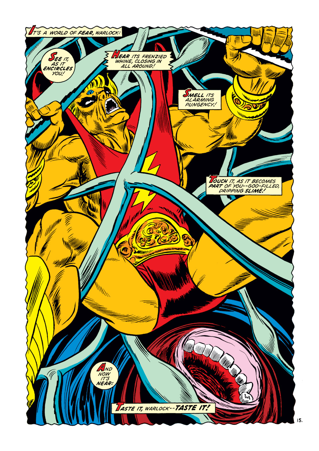 Read online Warlock (1972) comic -  Issue #8 - 16