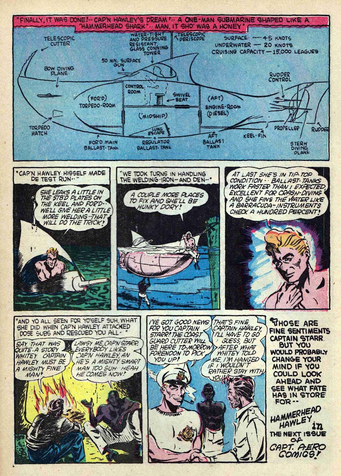 Captain Aero Comics issue 9 - Page 49