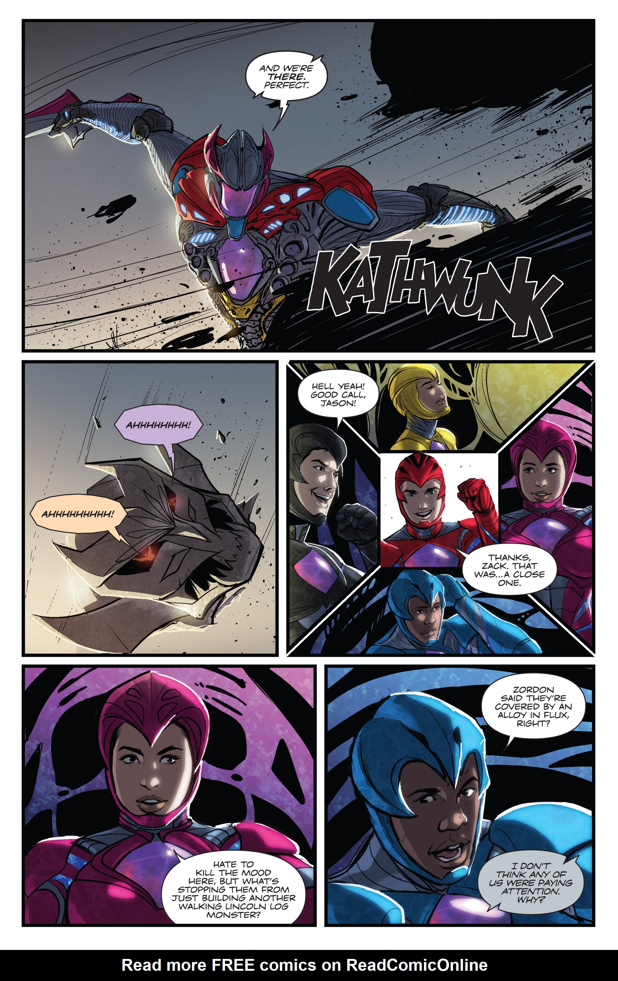 Read online Saban's Power Rangers: Aftershock comic -  Issue # Full - 53