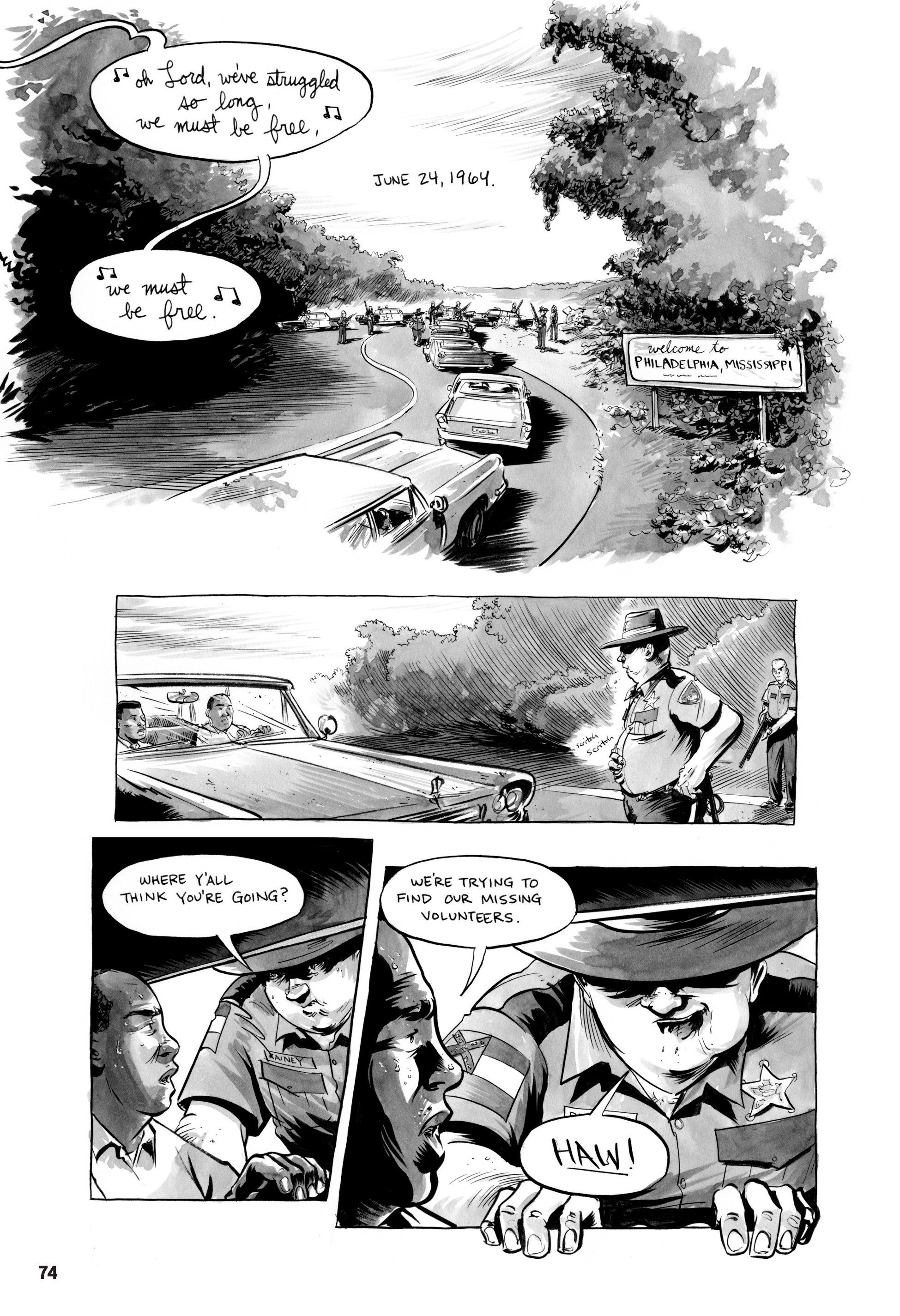 Read online March comic -  Issue #3 - 72