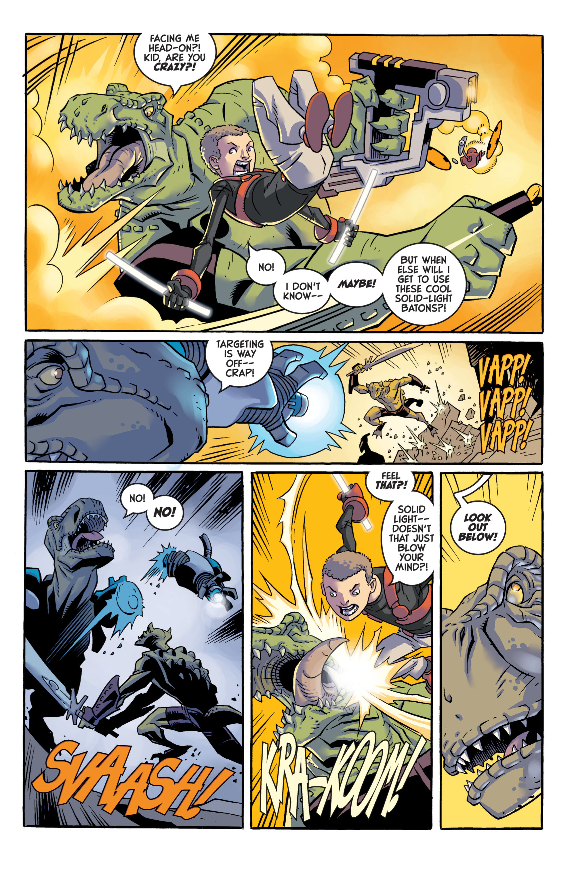 Read online Super Dinosaur (2011) comic -  Issue #4 - 11