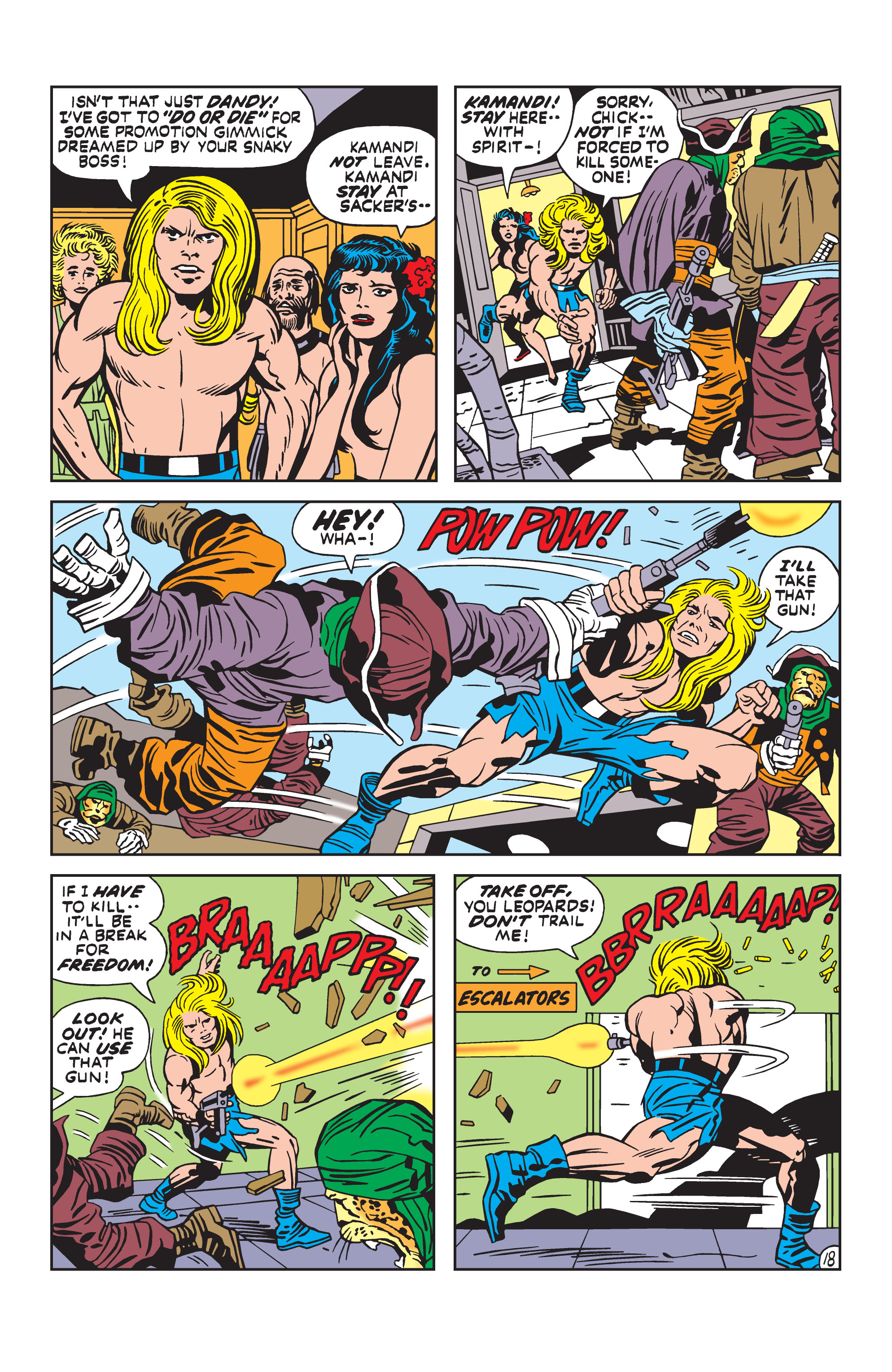 Read online Kamandi, The Last Boy On Earth comic -  Issue #12 - 19