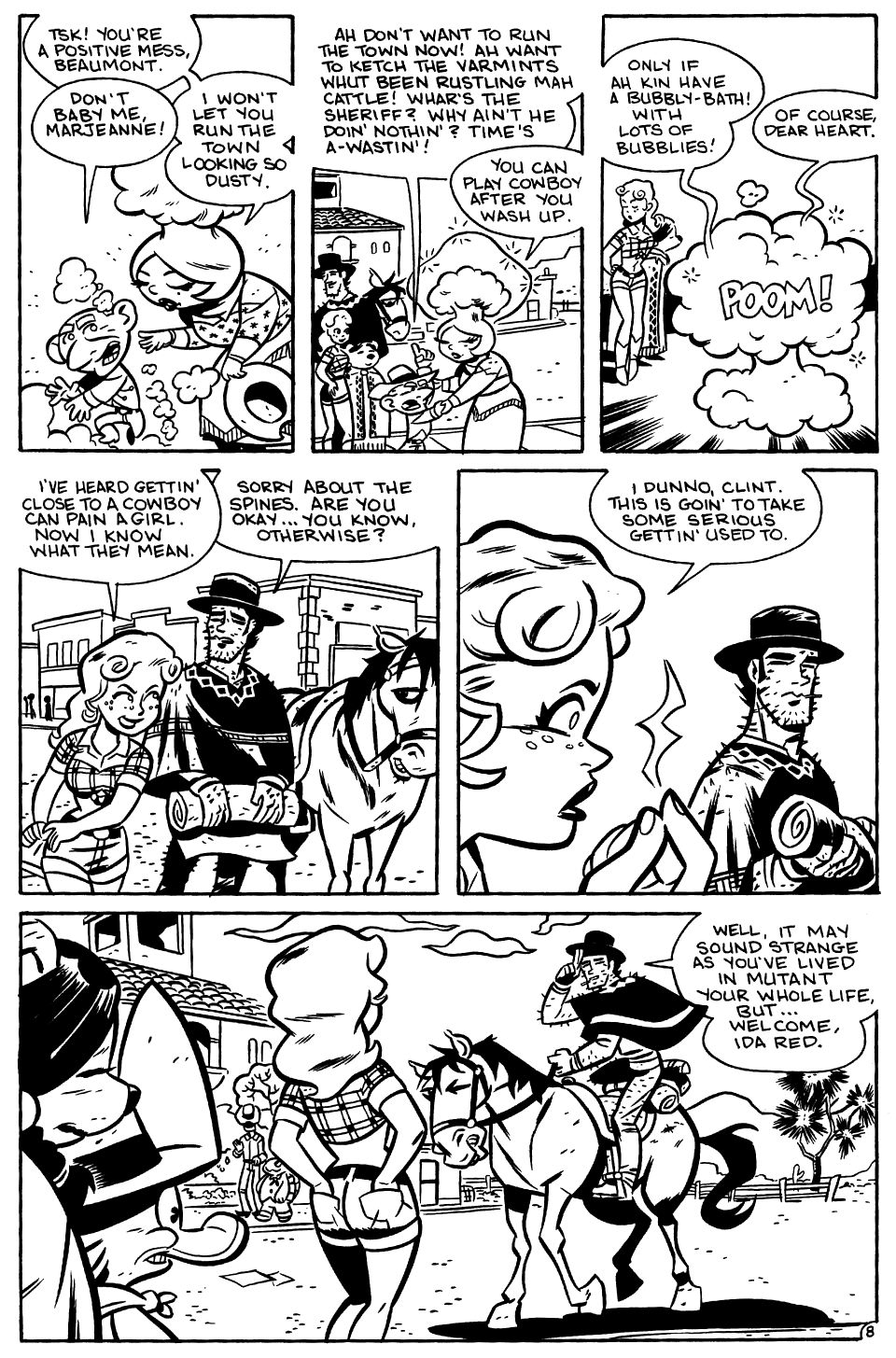 Read online Mutant, Texas: Tales of Sheriff Ida Red comic -  Issue #2 - 10