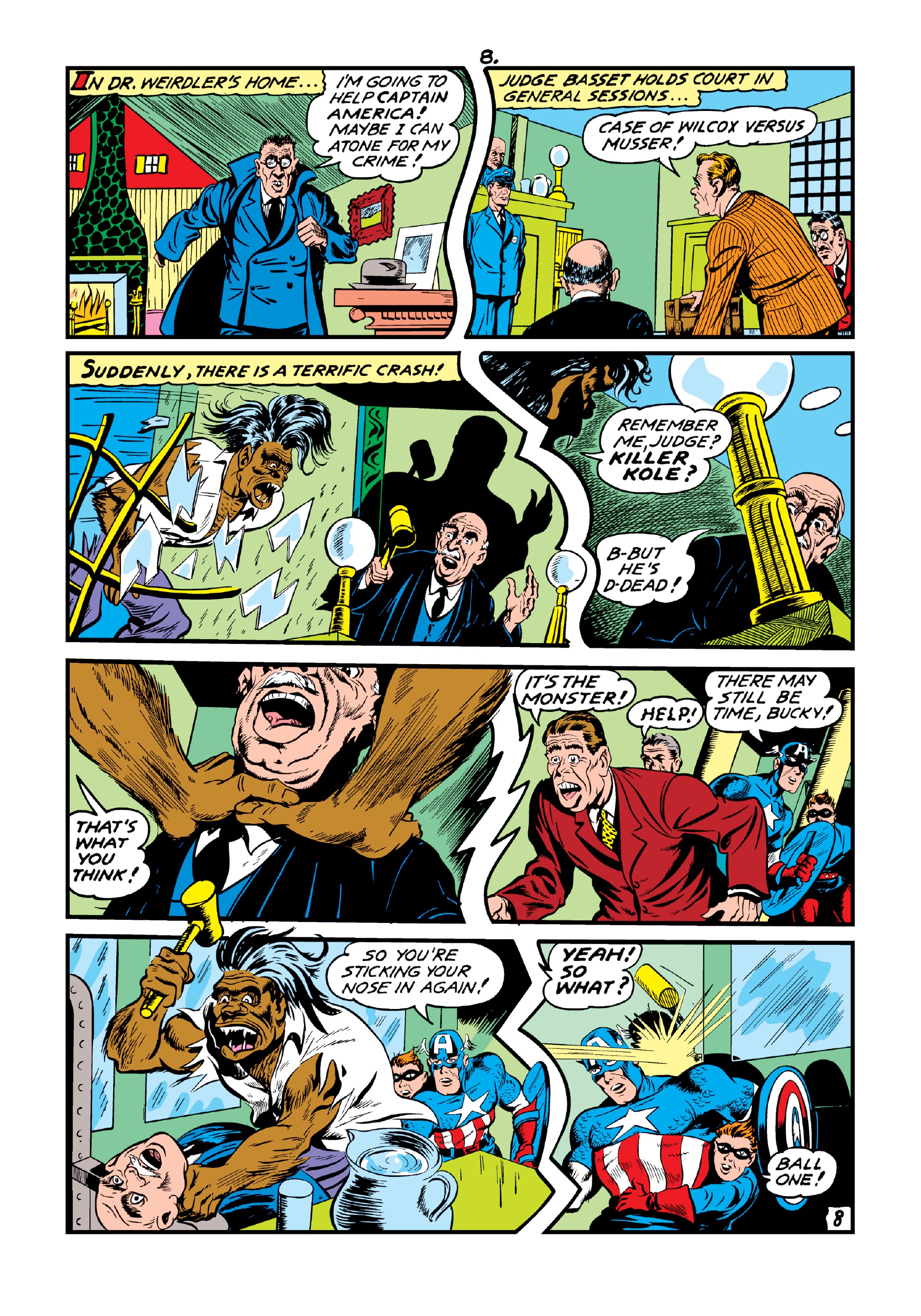 Read online Marvel Masterworks: Golden Age Captain America comic -  Issue # TPB 5 (Part 1) - 17