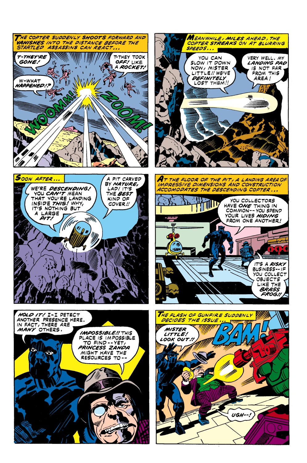 Read online Black Panther (1977) comic -  Issue #1 - 12