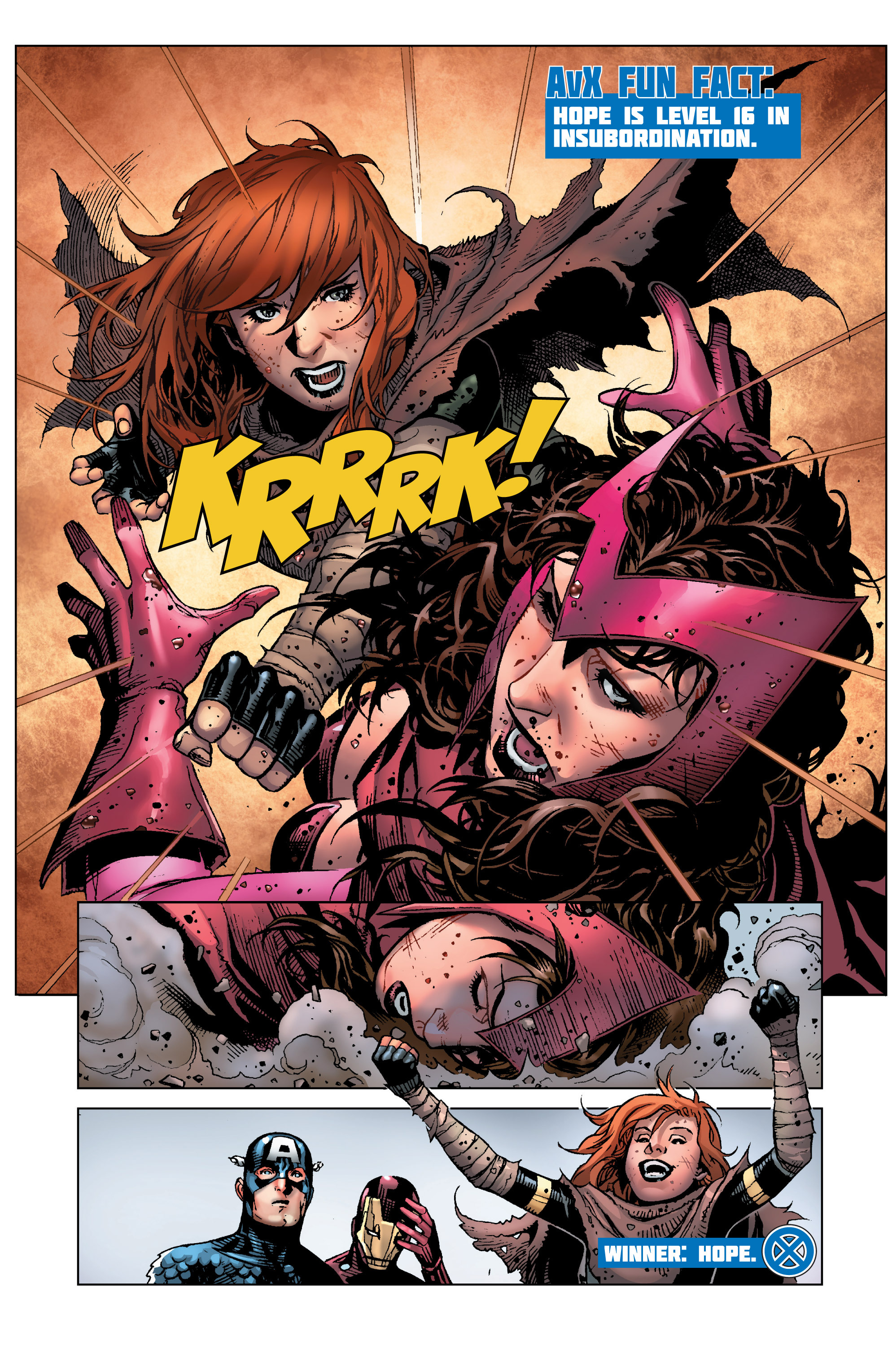 Read online AVX: VS comic -  Issue #6 - 11