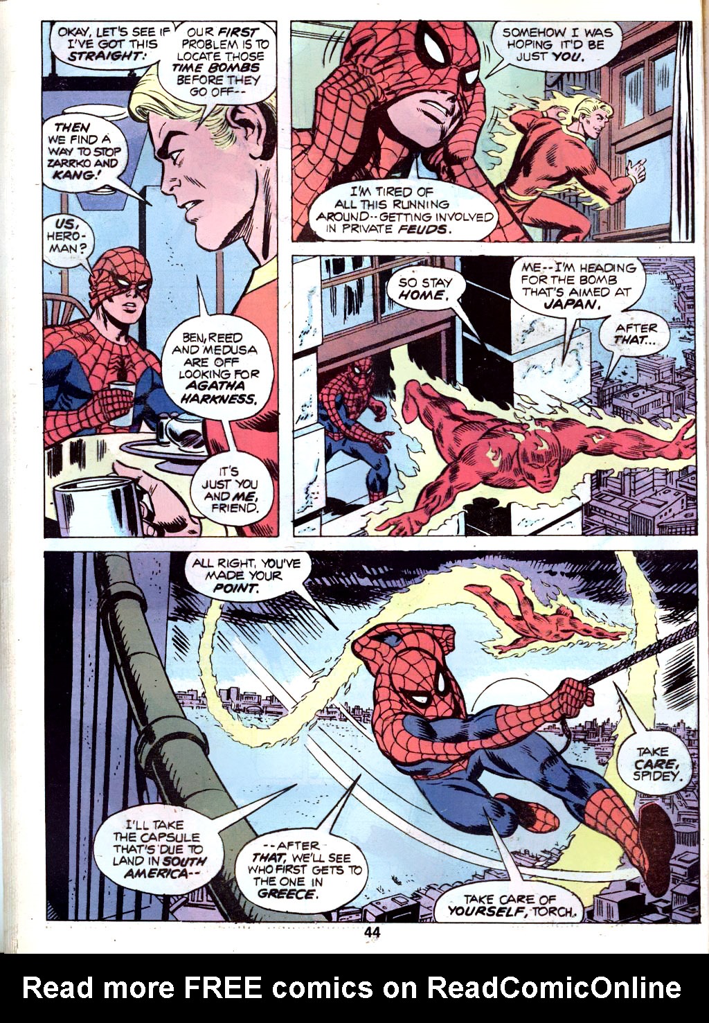 Read online Marvel Treasury Edition comic -  Issue #27 - 46