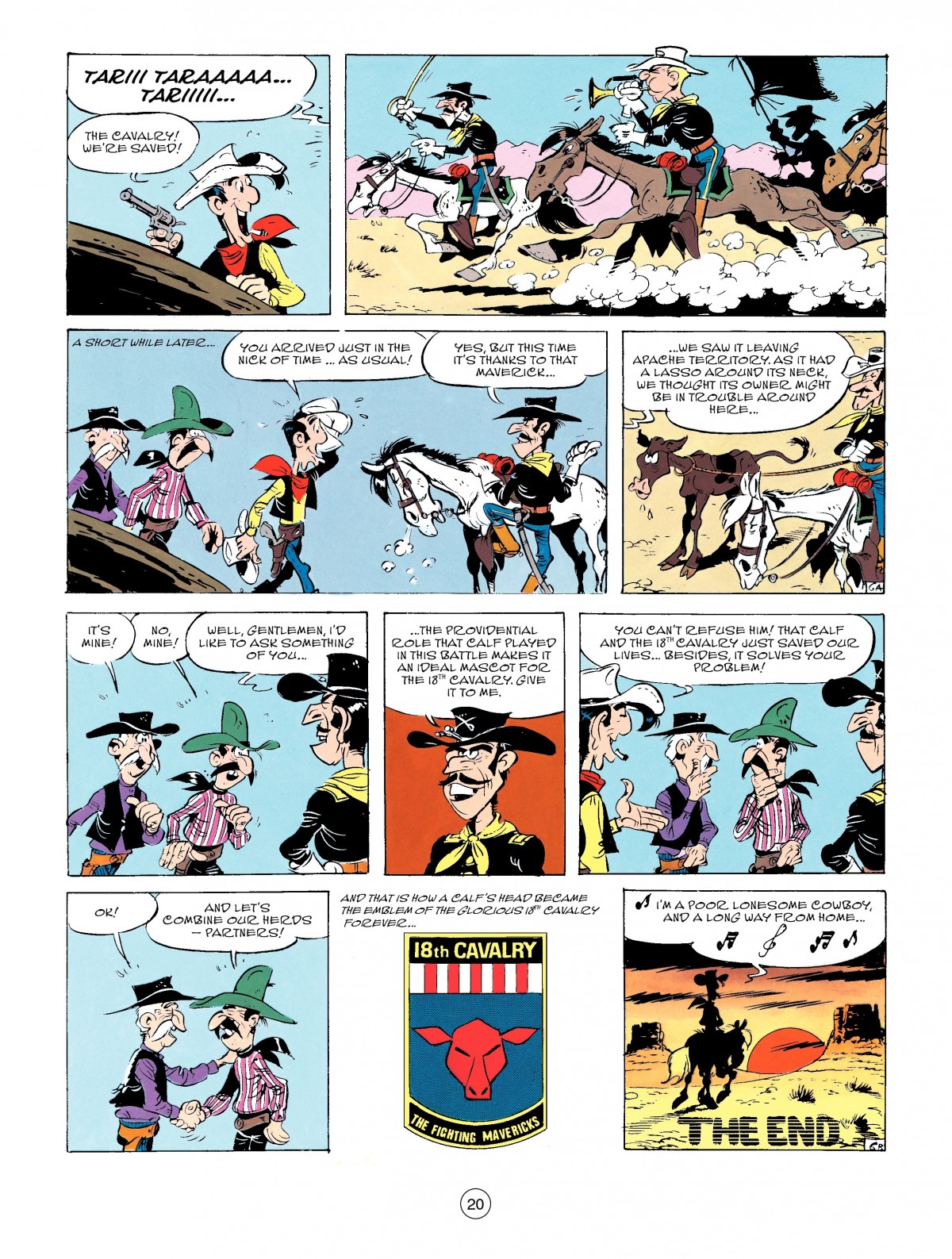 Read online A Lucky Luke Adventure comic -  Issue #50 - 20