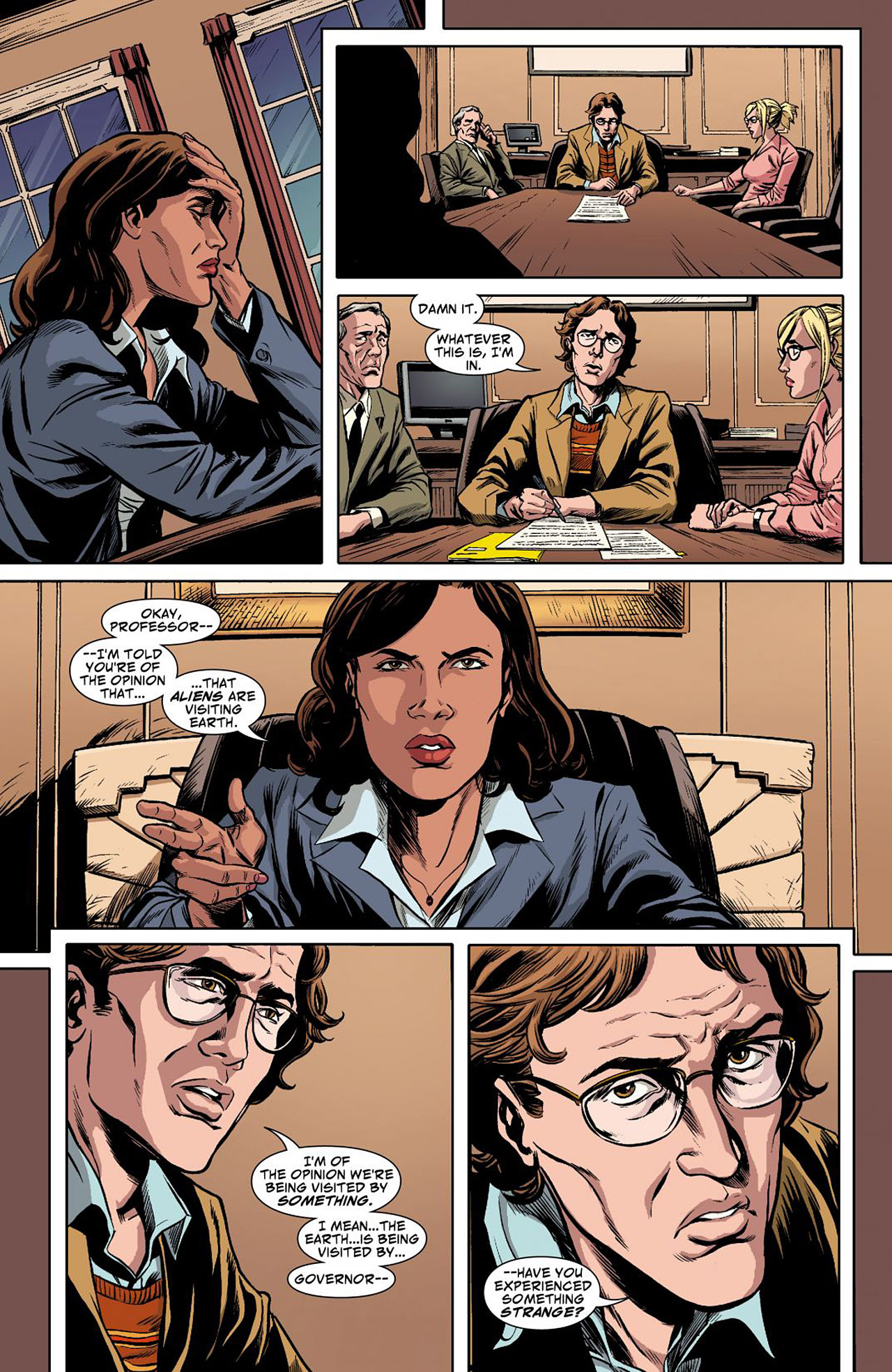 Read online Saucer Country comic -  Issue #3 - 12