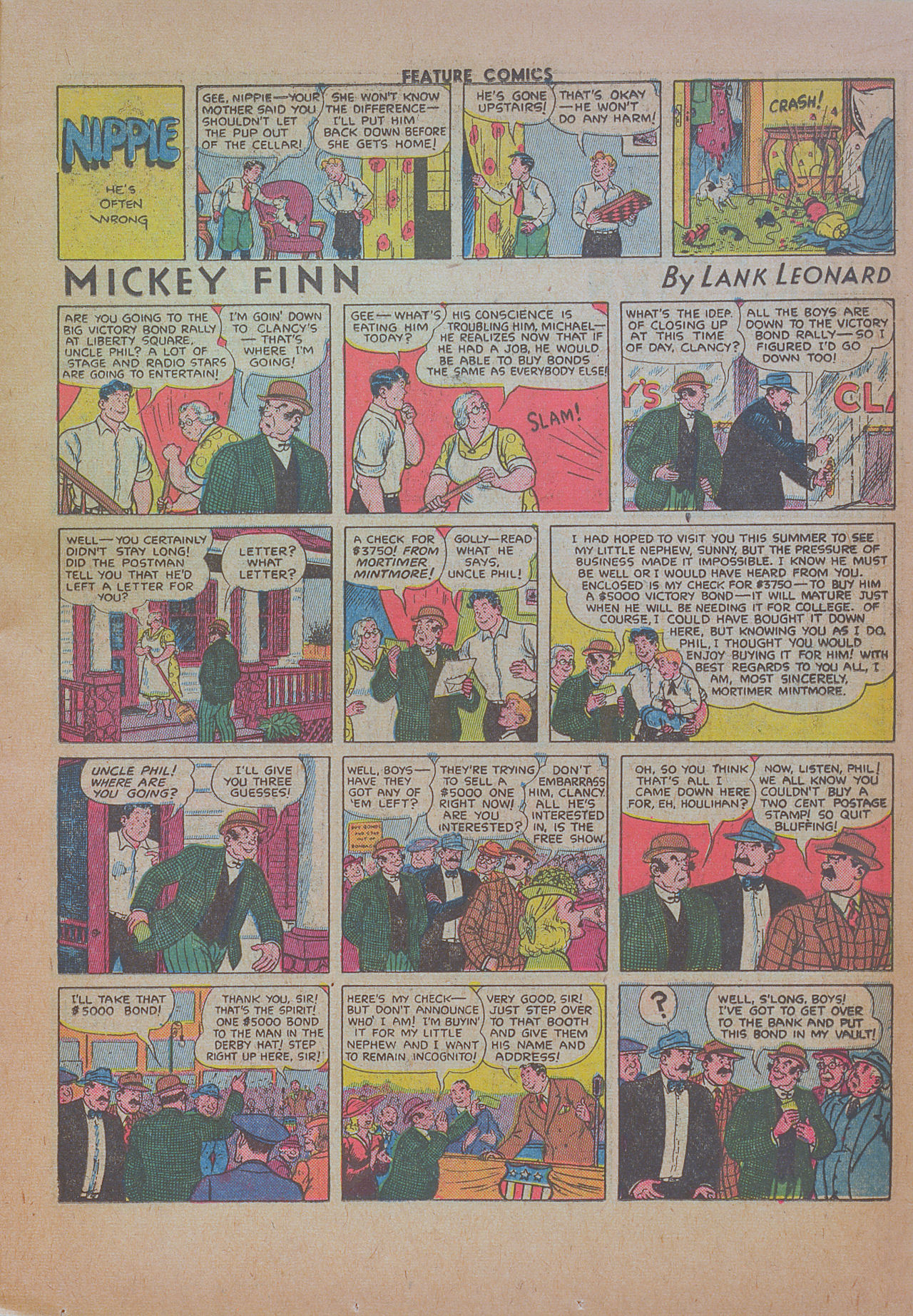 Read online Feature Comics comic -  Issue #77 - 19