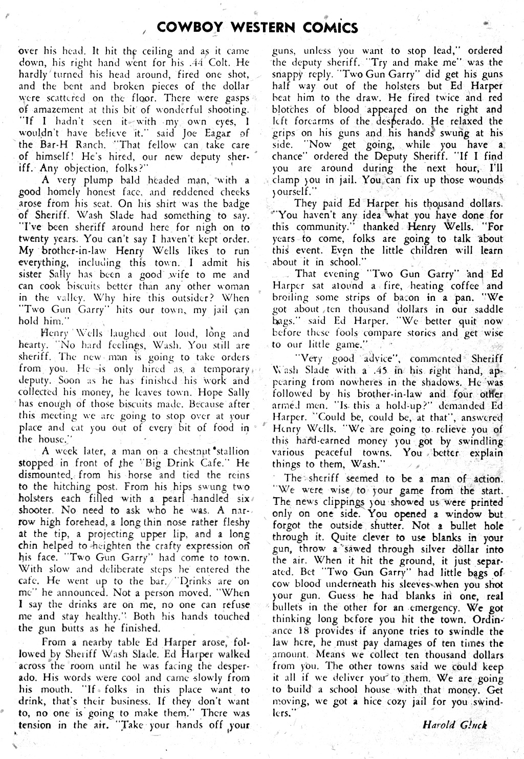 Read online Cowboy Western Comics (1948) comic -  Issue #27 - 20