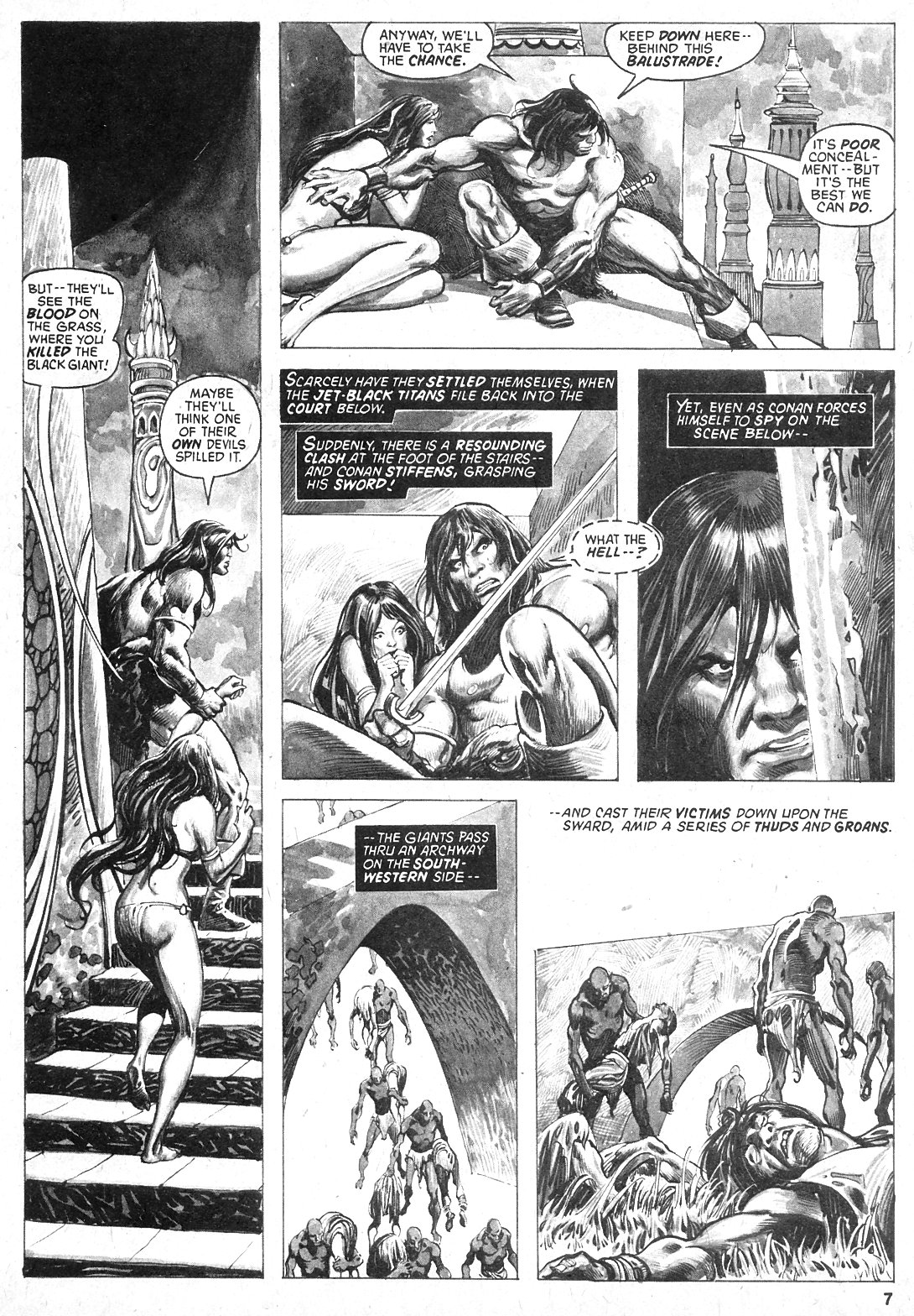 The Savage Sword Of Conan issue 23 - Page 7