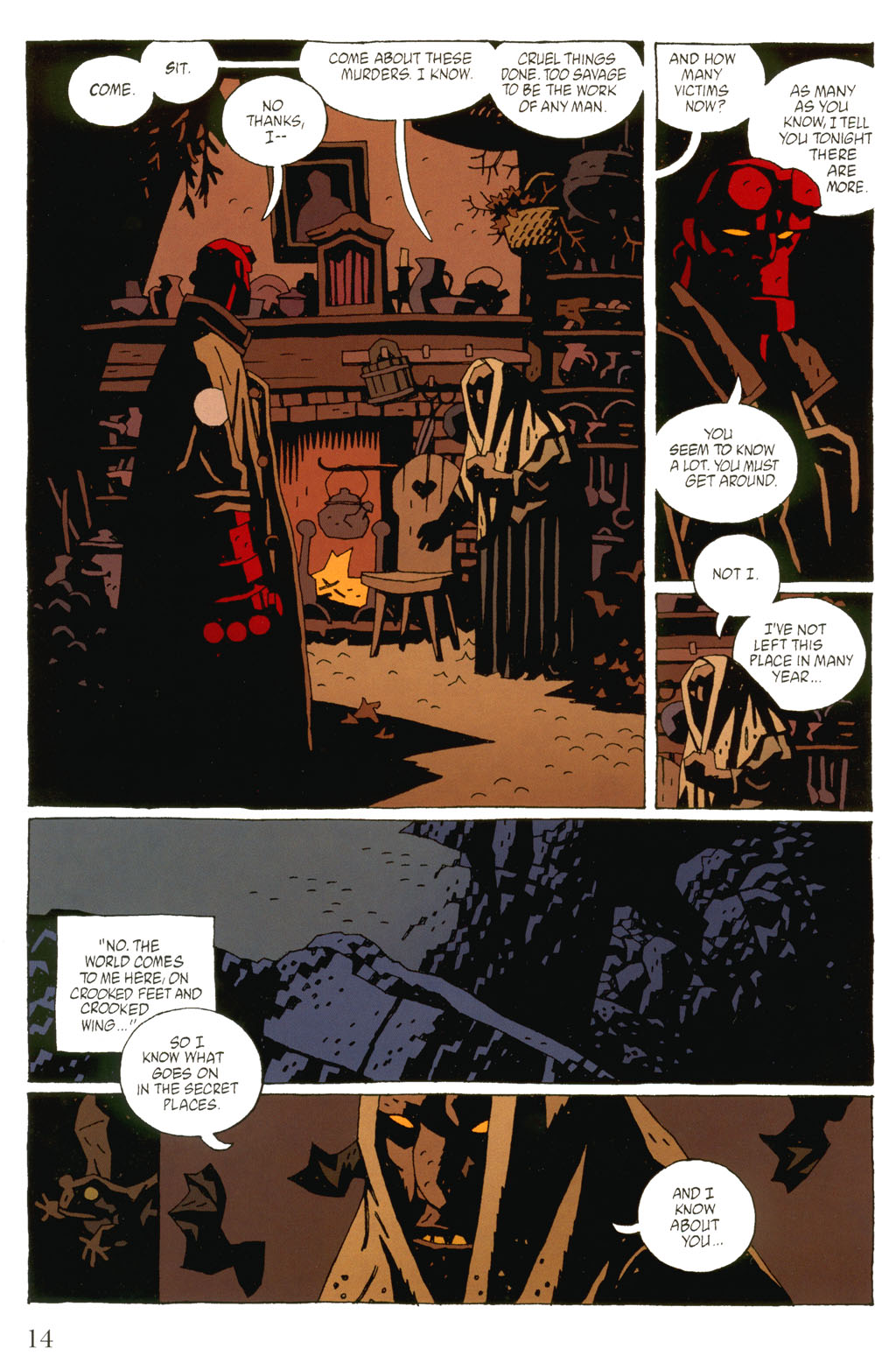 Read online The Dark Horse Book of Witchcraft comic -  Issue # TPB - 16