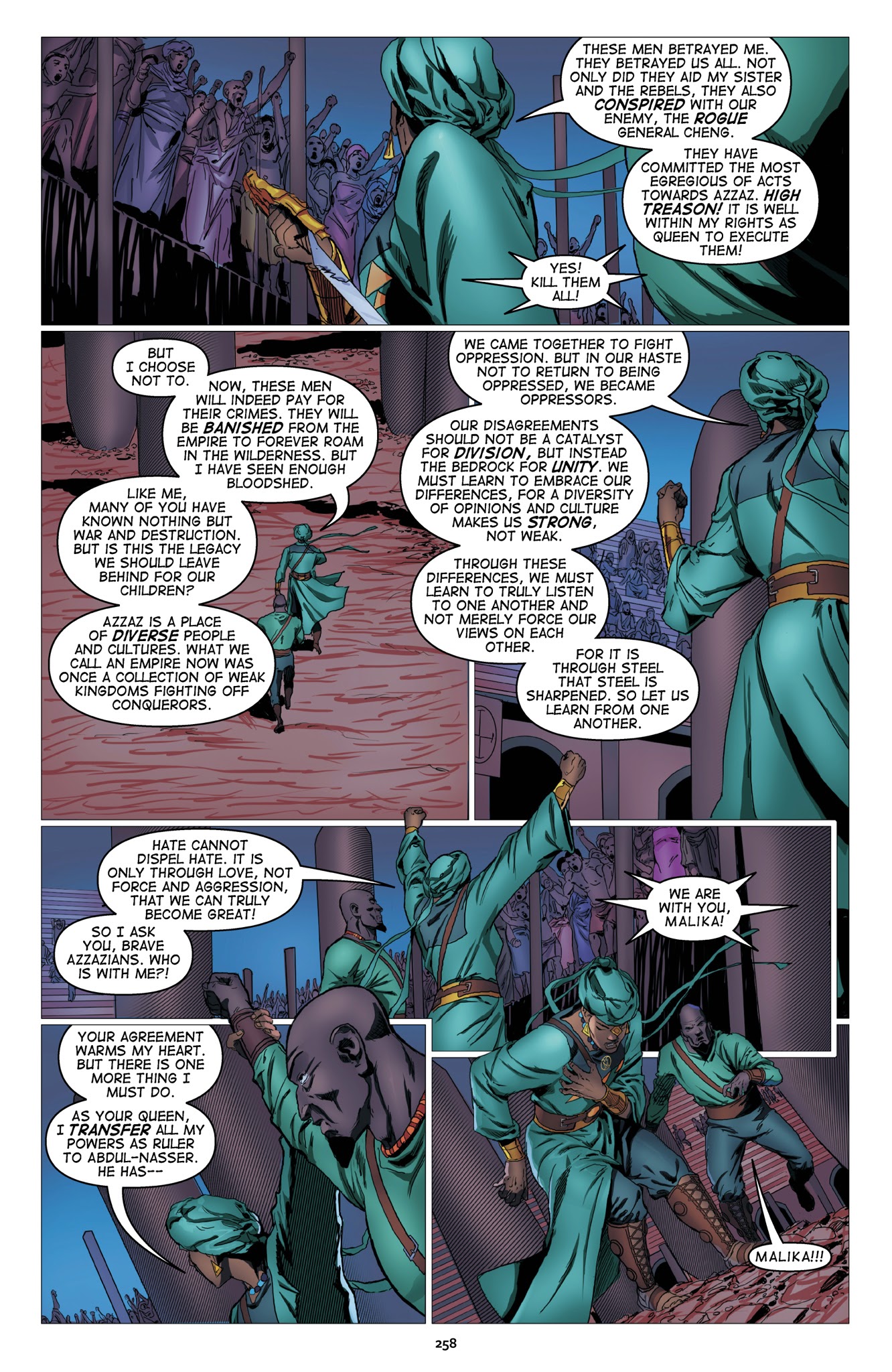 Read online Malika: Warrior Queen comic -  Issue # TPB 1 (Part 3) - 60