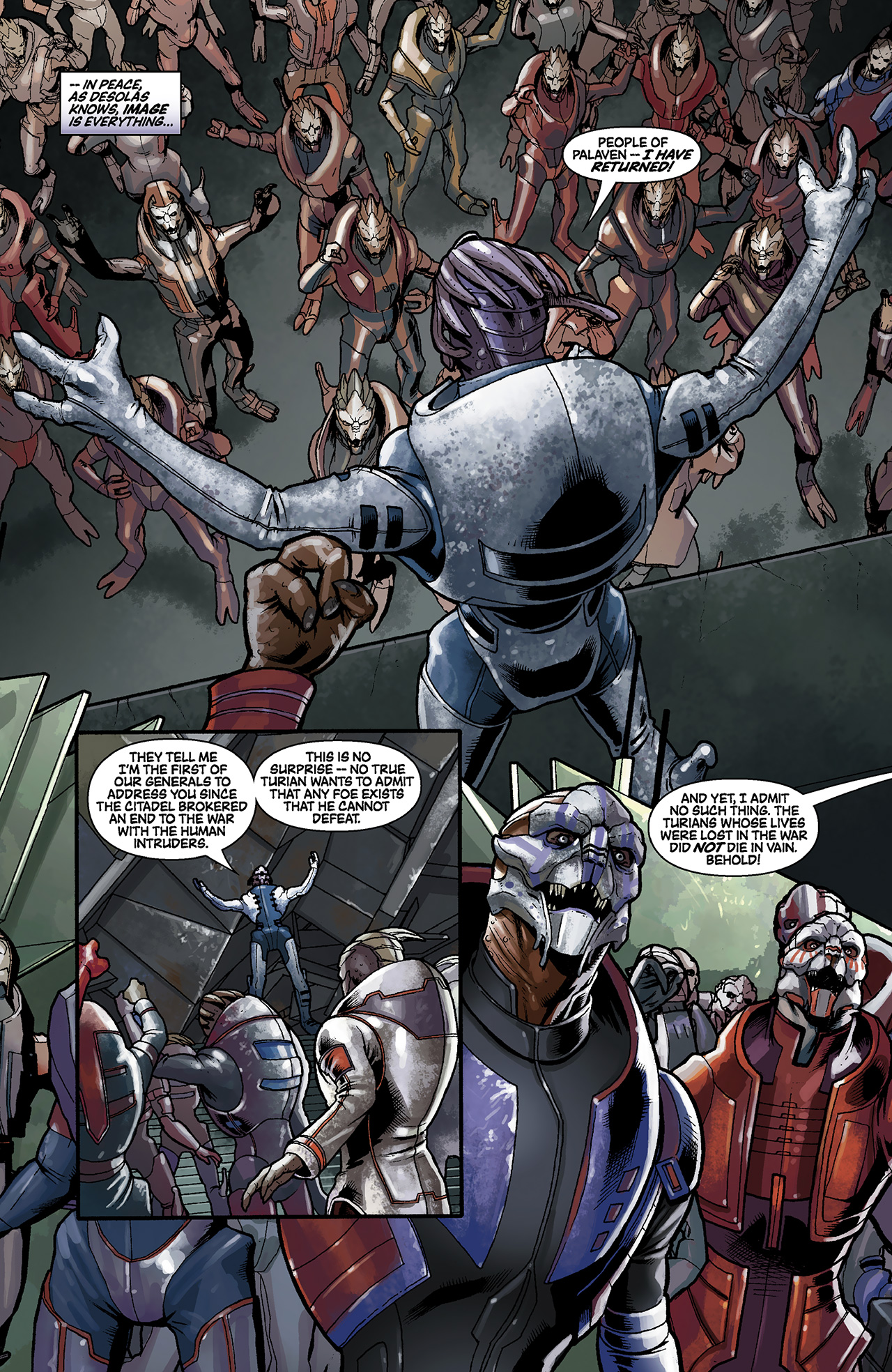 Read online Mass Effect: Evolution comic -  Issue #3 - 13