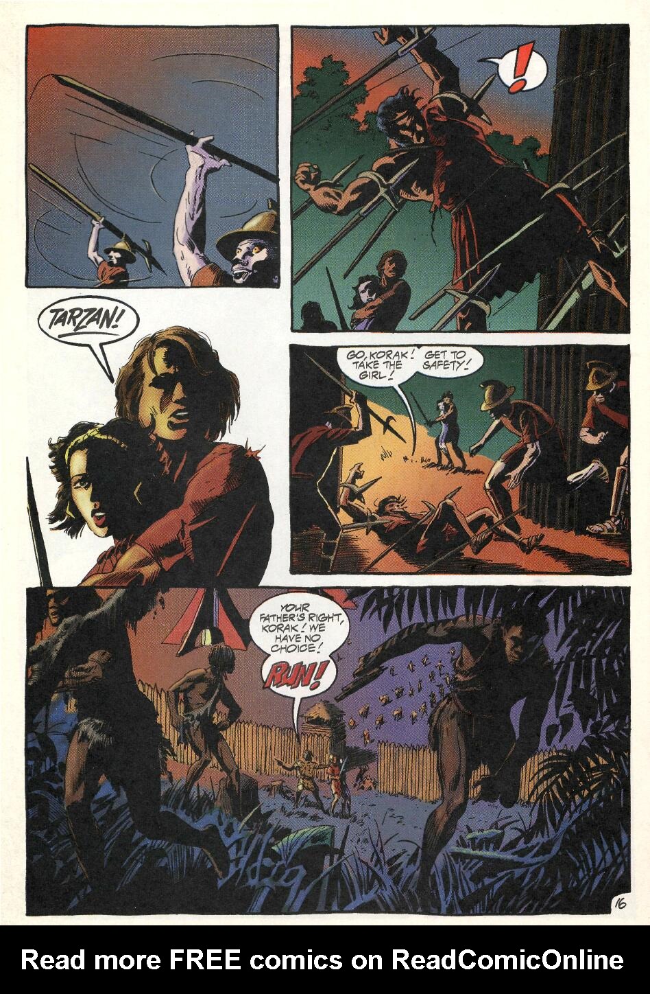 Read online Tarzan (1996) comic -  Issue #19 - 22