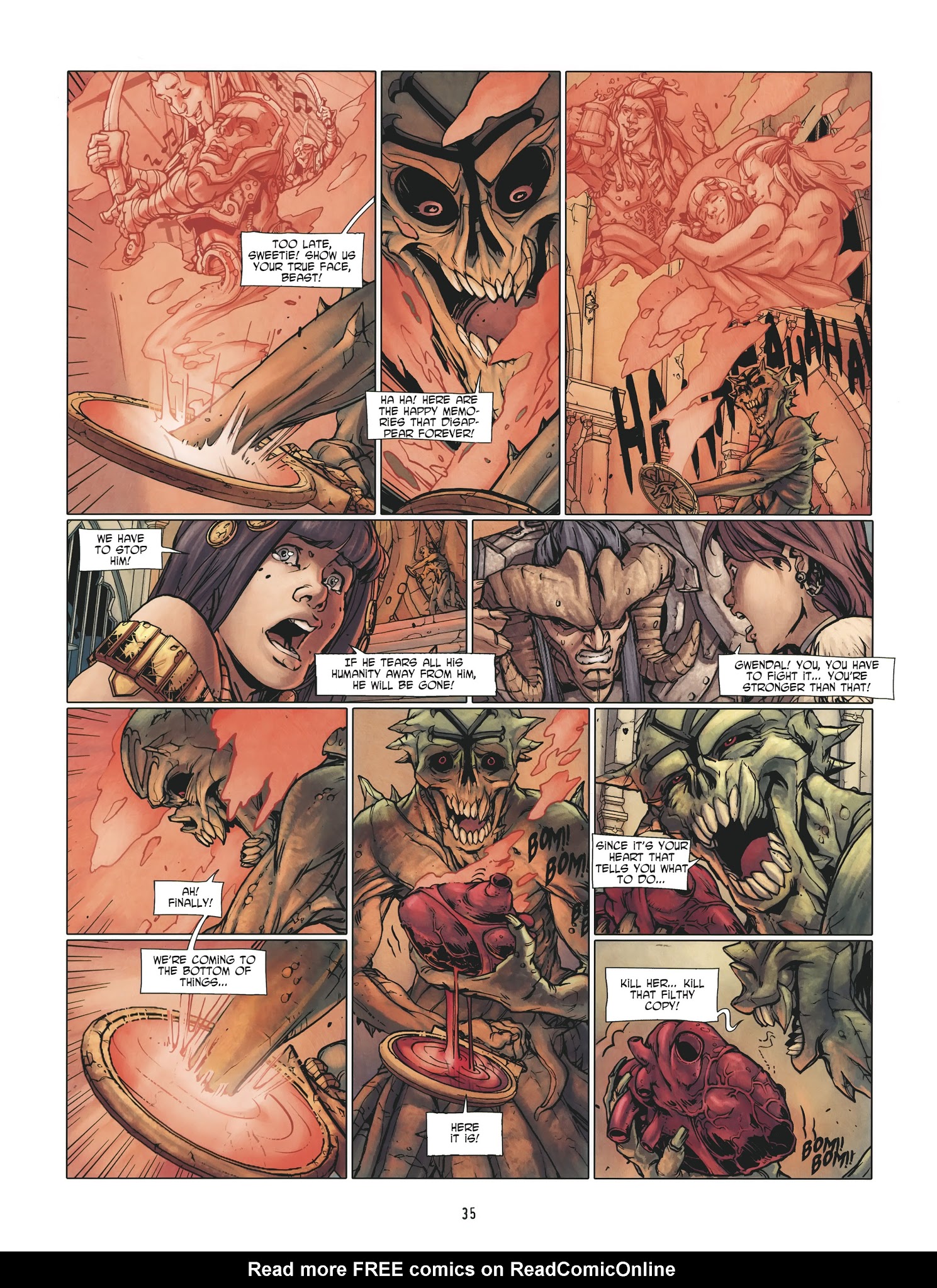 Read online Beauty and the Beast (2014) comic -  Issue #2 - 36