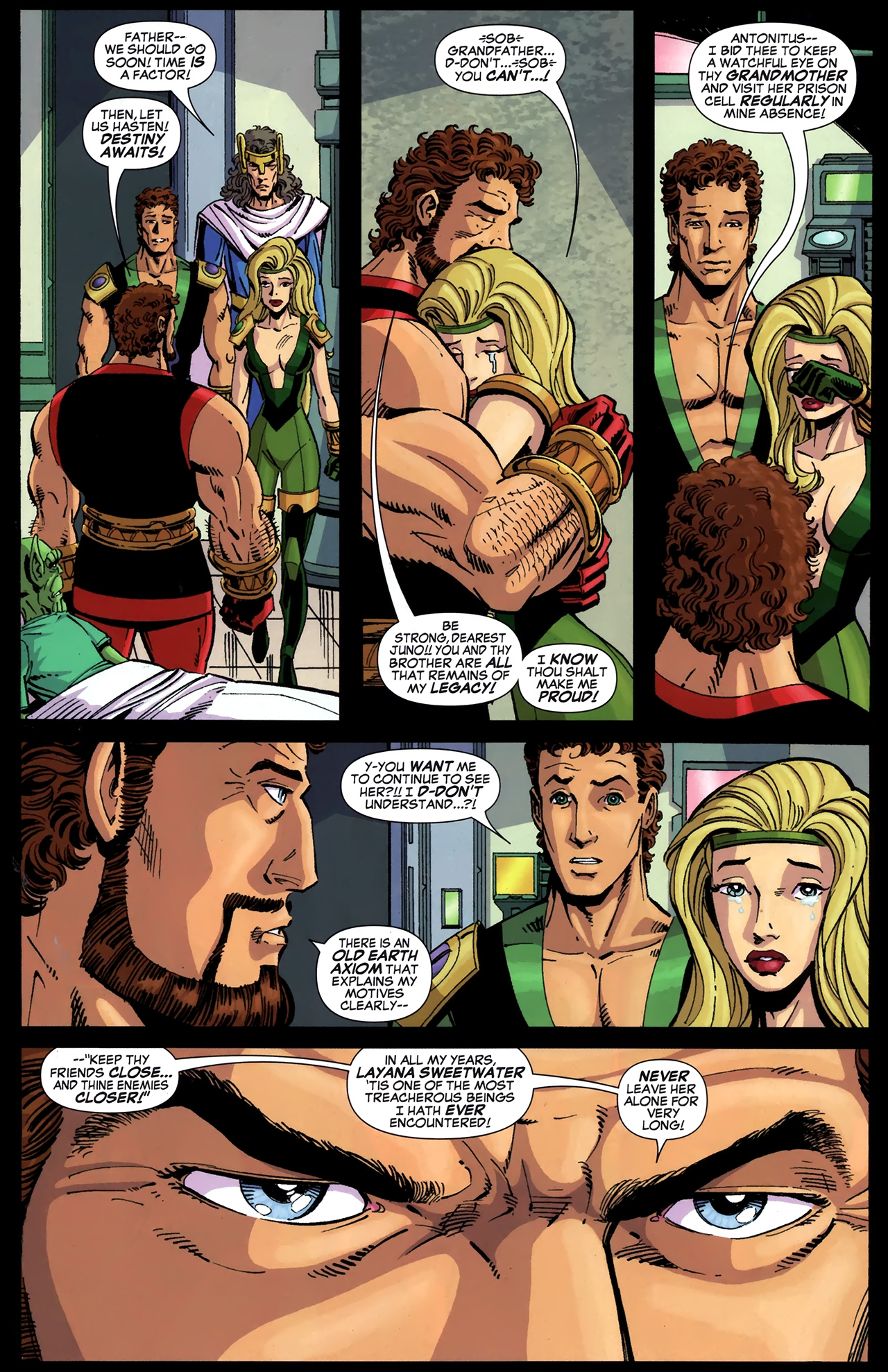 Read online Hercules: Twilight of a God comic -  Issue #4 - 12