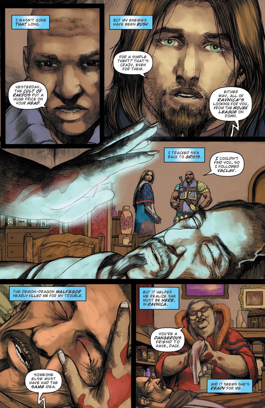 Magic: The Gathering--Path of Vengeance issue 1 - Page 8