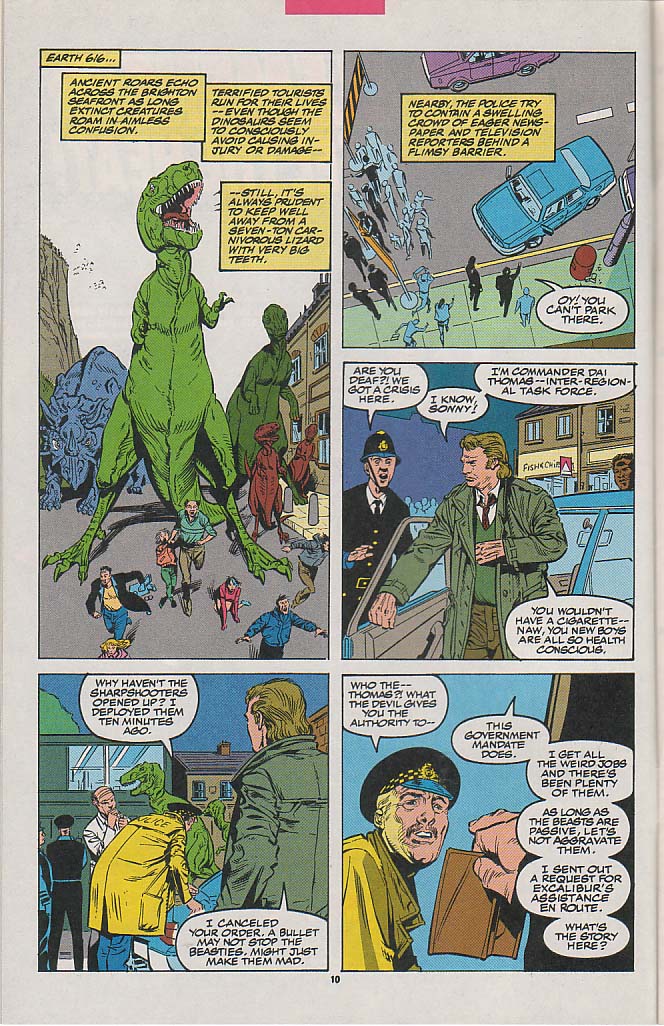 Read online Excalibur (1988) comic -  Issue #51 - 9