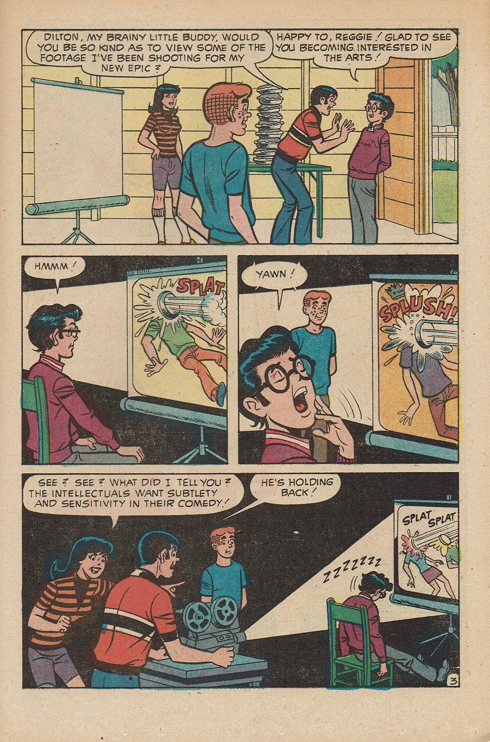 Read online Reggie and Me (1966) comic -  Issue #51 - 15