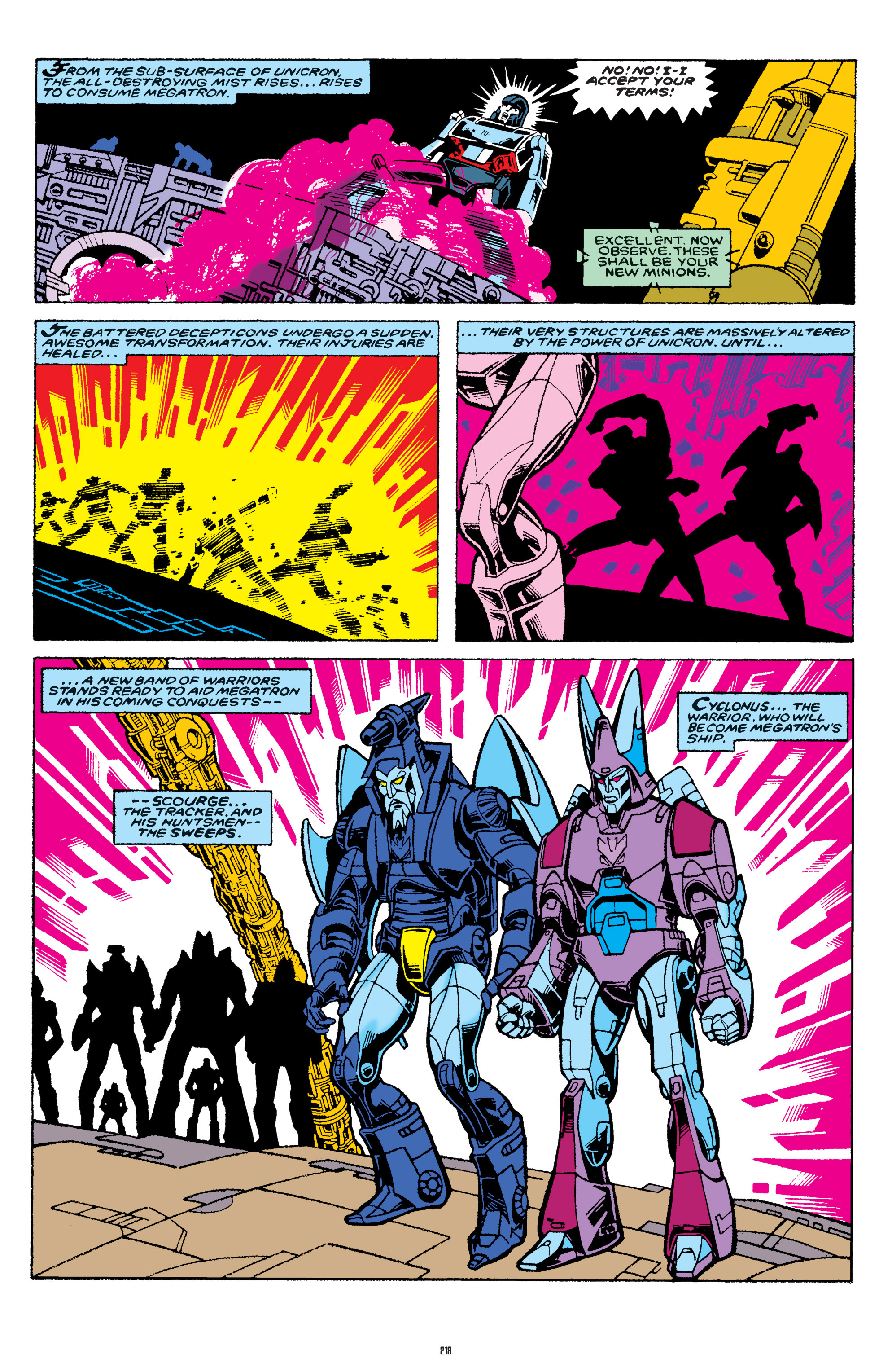 Read online The Transformers Classics comic -  Issue # TPB 7 - 217