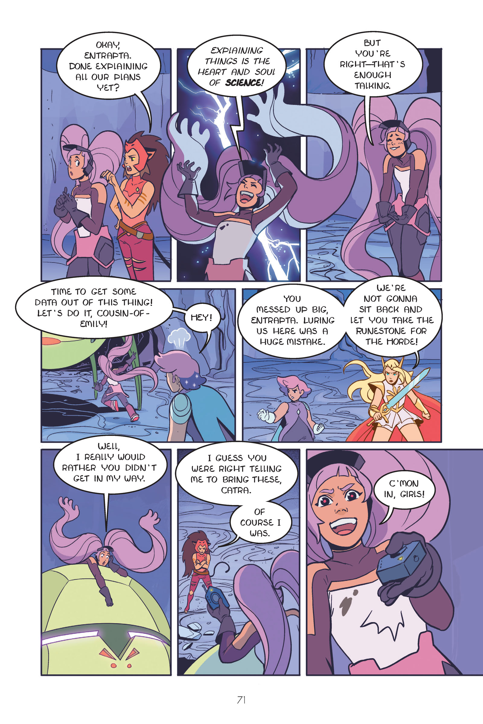 Read online She-Ra and the Princesses of Power: Legend of the Fire Princess comic -  Issue # TPB - 73