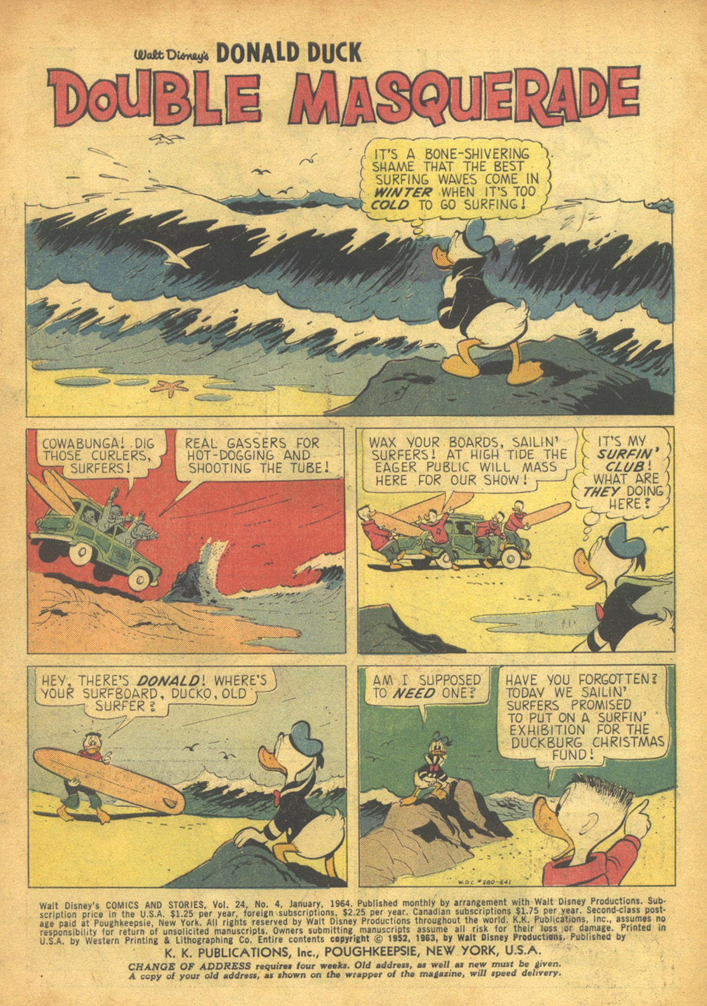 Read online Walt Disney's Comics and Stories comic -  Issue #280 - 3