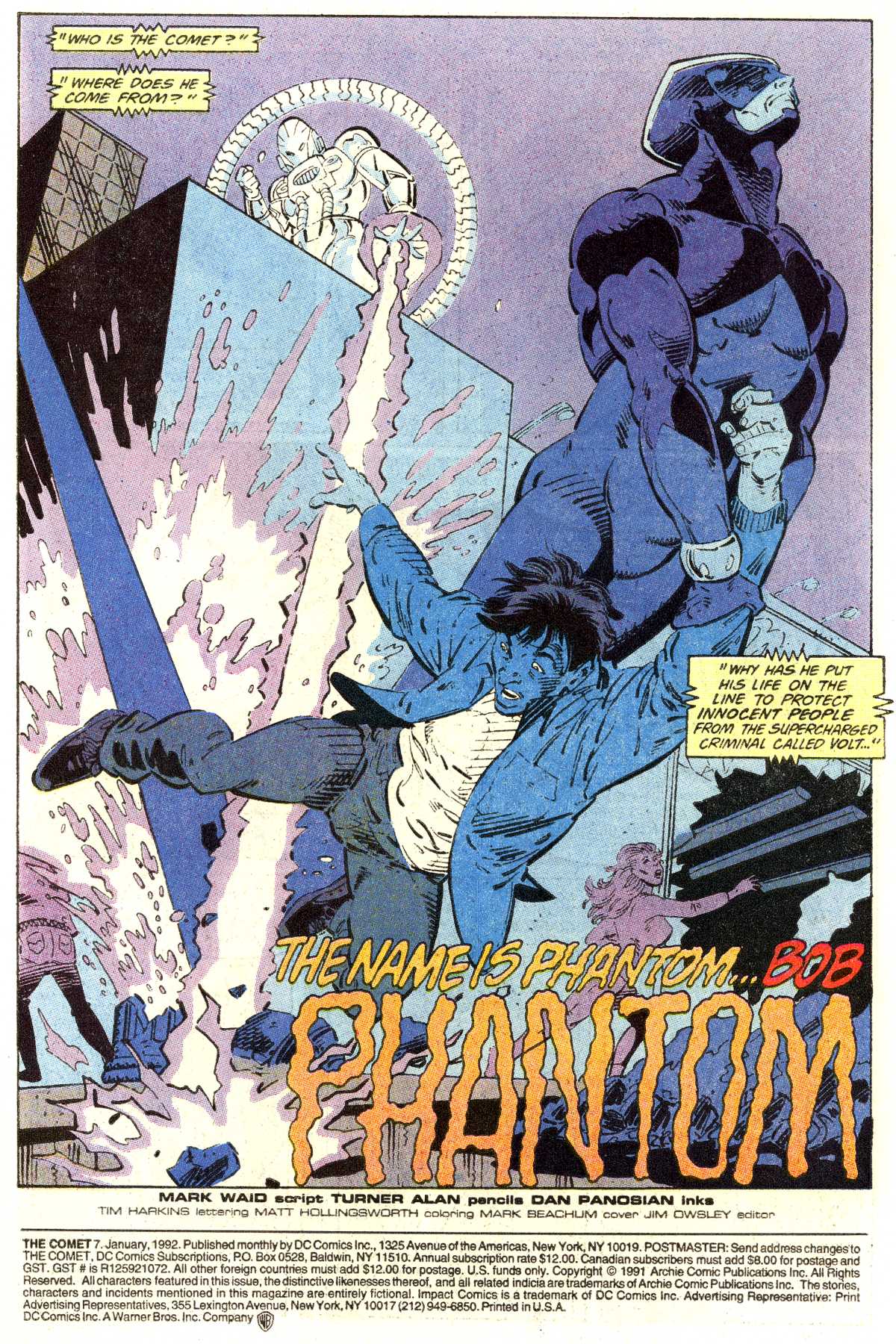 Read online The Comet comic -  Issue #7 - 2