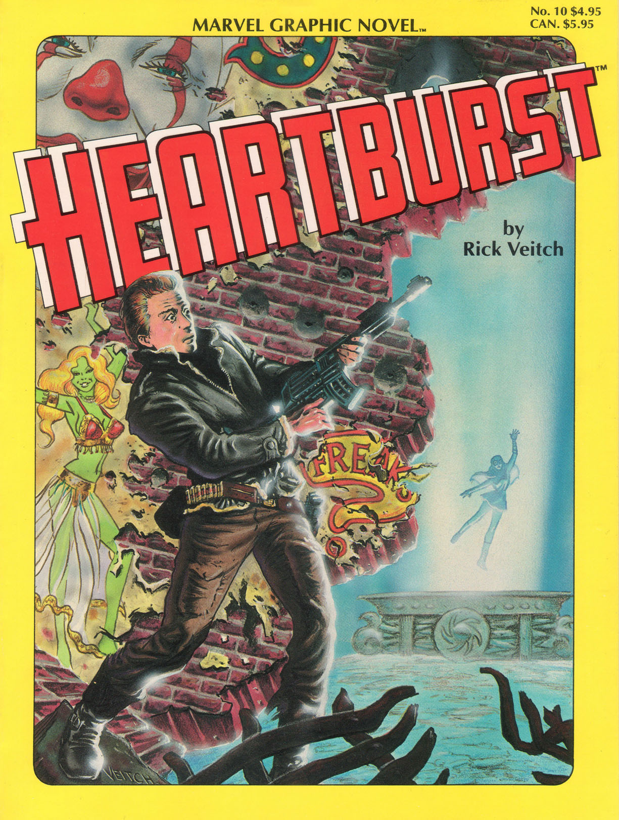 Read online Marvel Graphic Novel comic -  Issue #10 - Heartburst - 1