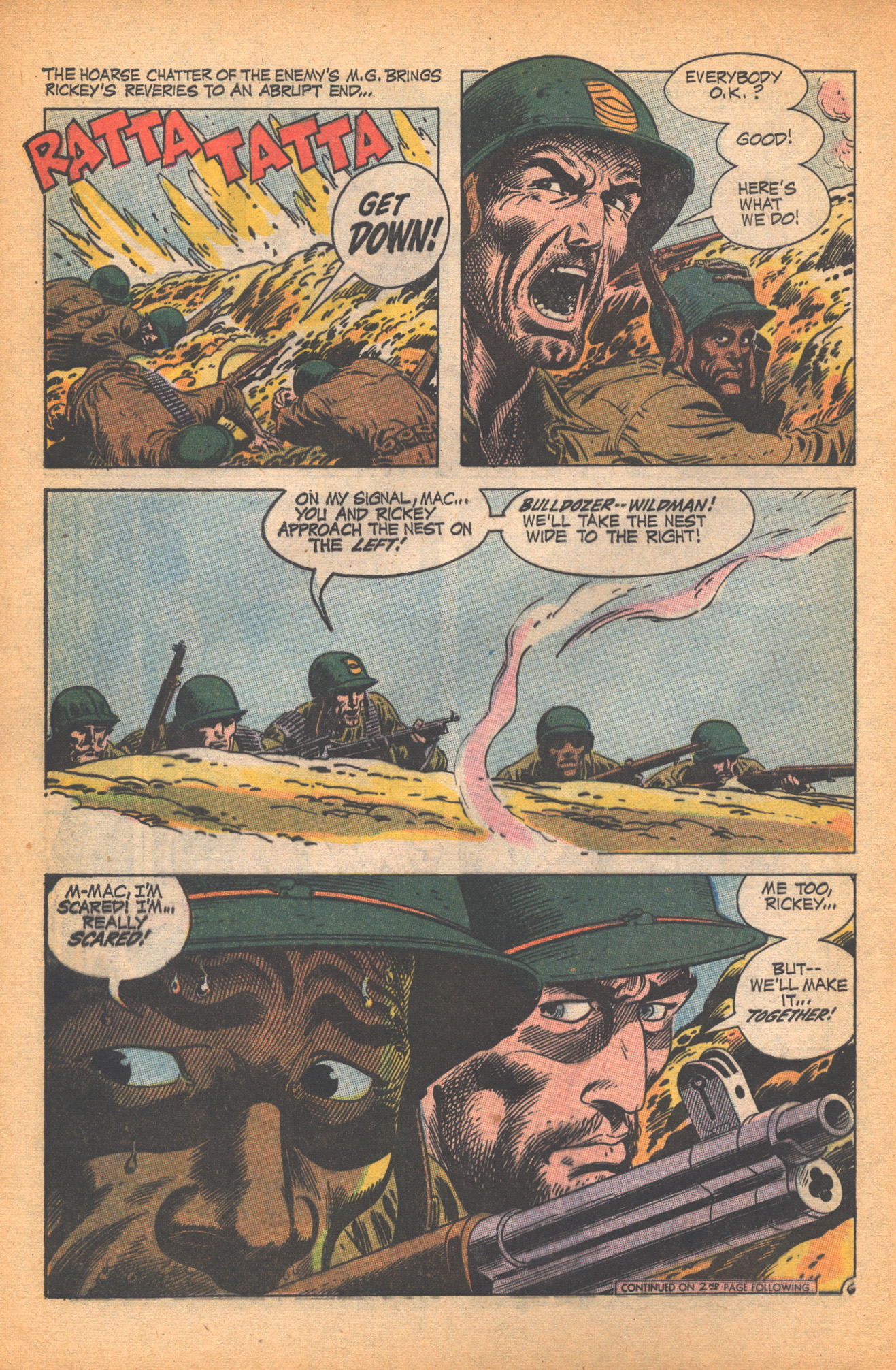 Read online Our Army at War (1952) comic -  Issue #226 - 7