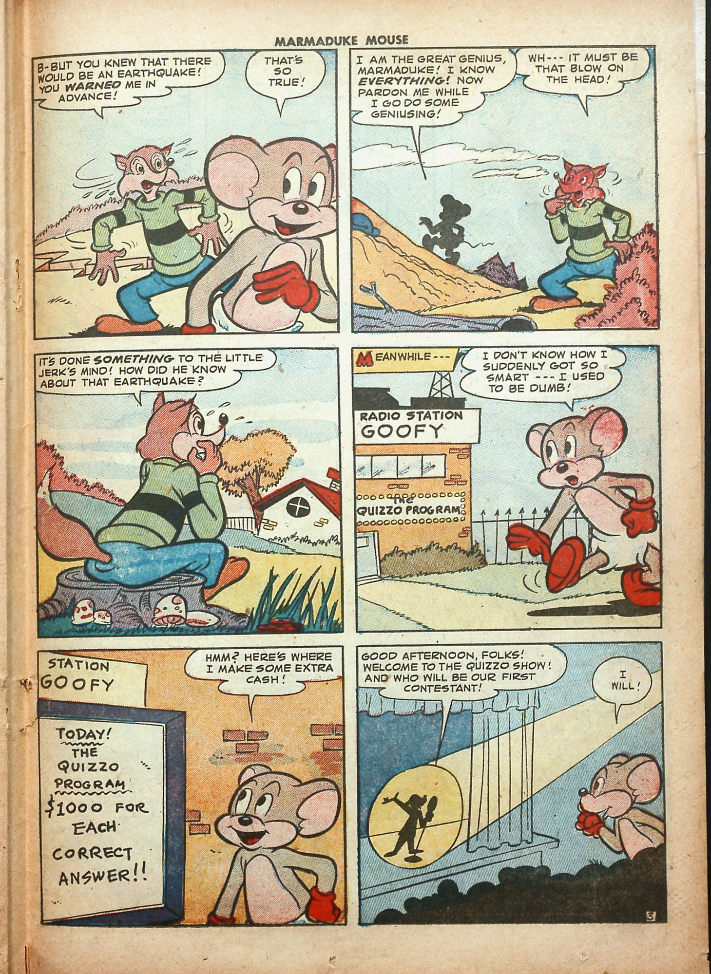 Read online Marmaduke Mouse comic -  Issue #46 - 21