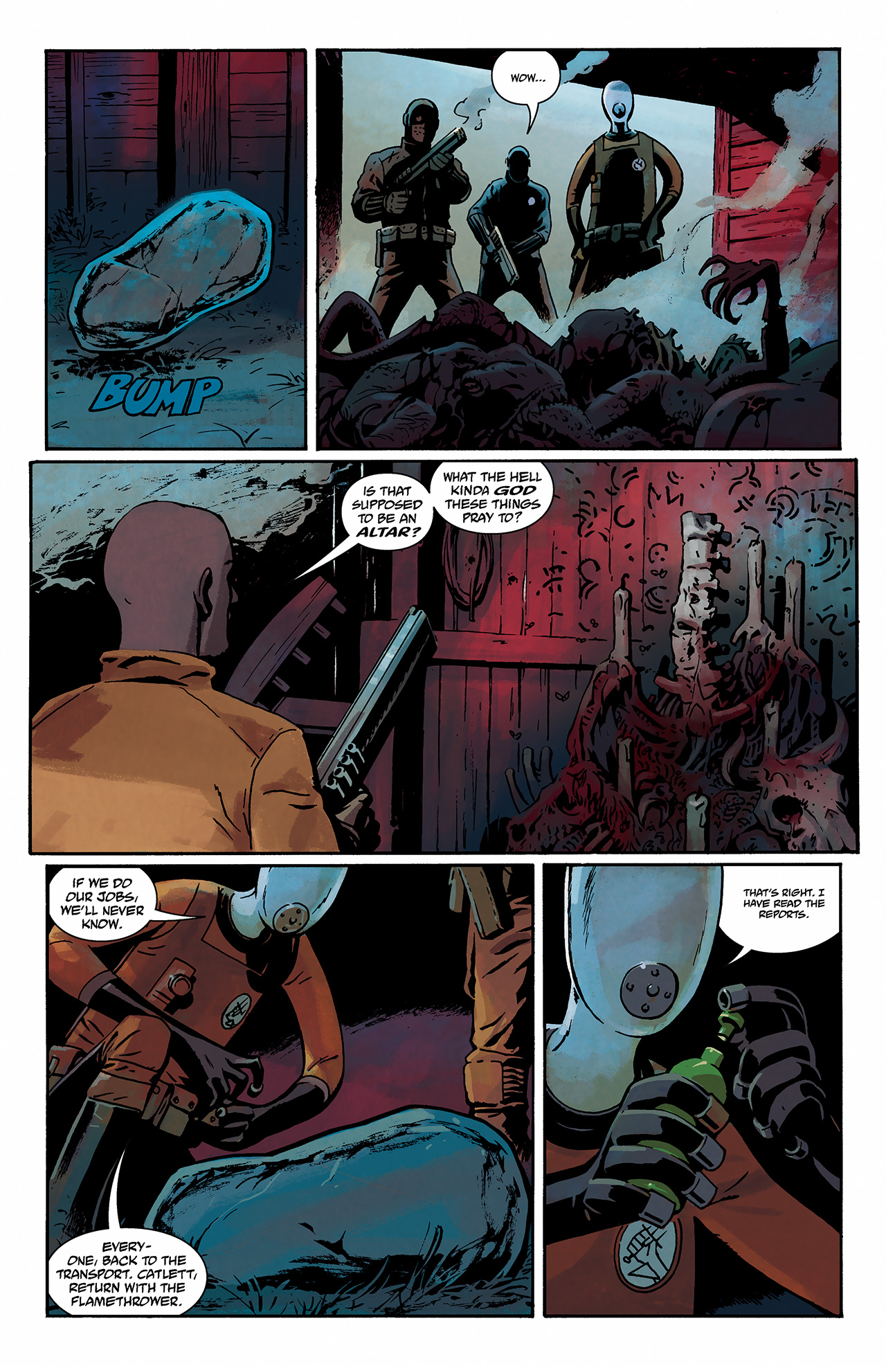 Read online B.P.R.D.: War on Frogs comic -  Issue #4 - 5