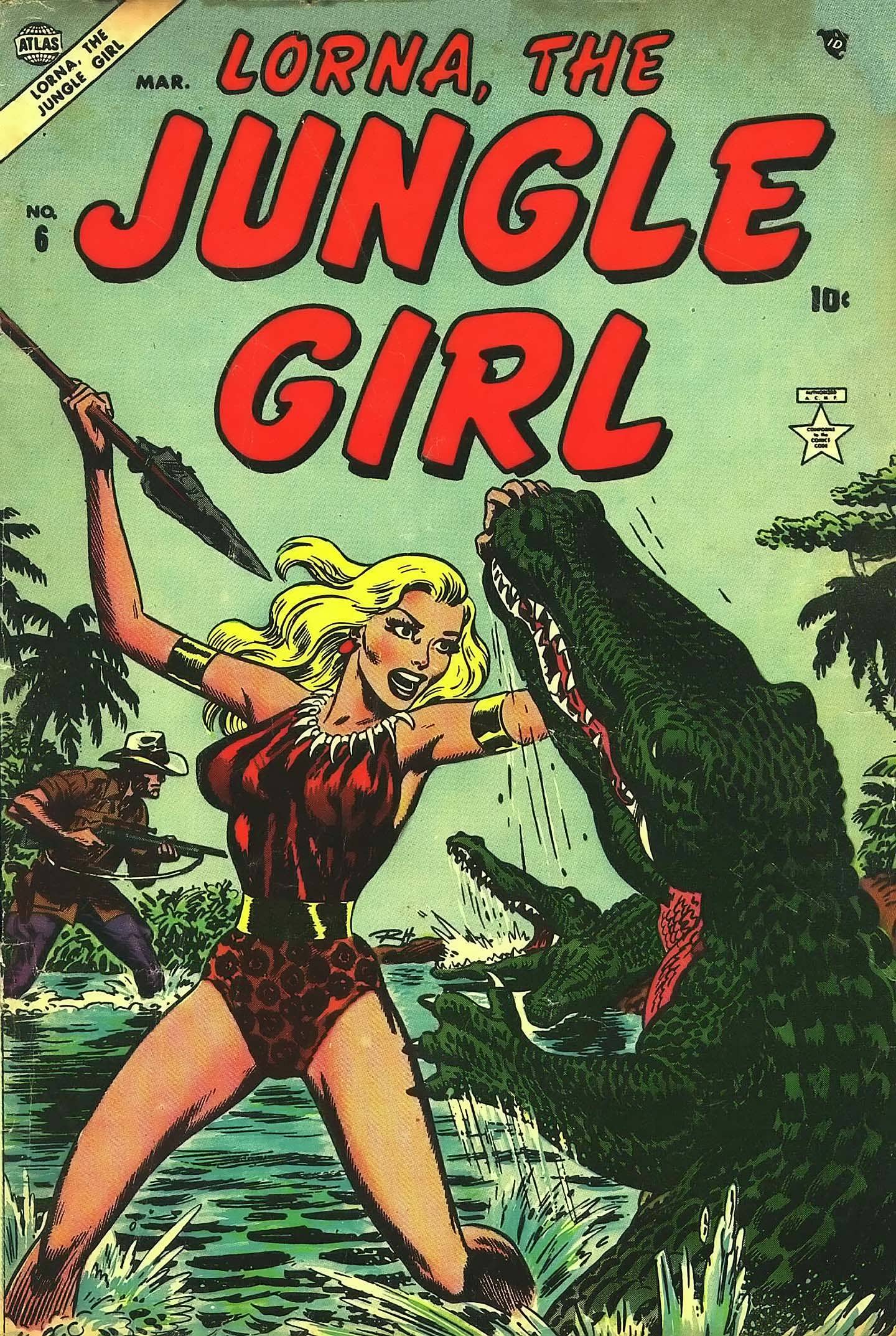 Read online Lorna, The Jungle Girl comic -  Issue #6 - 1