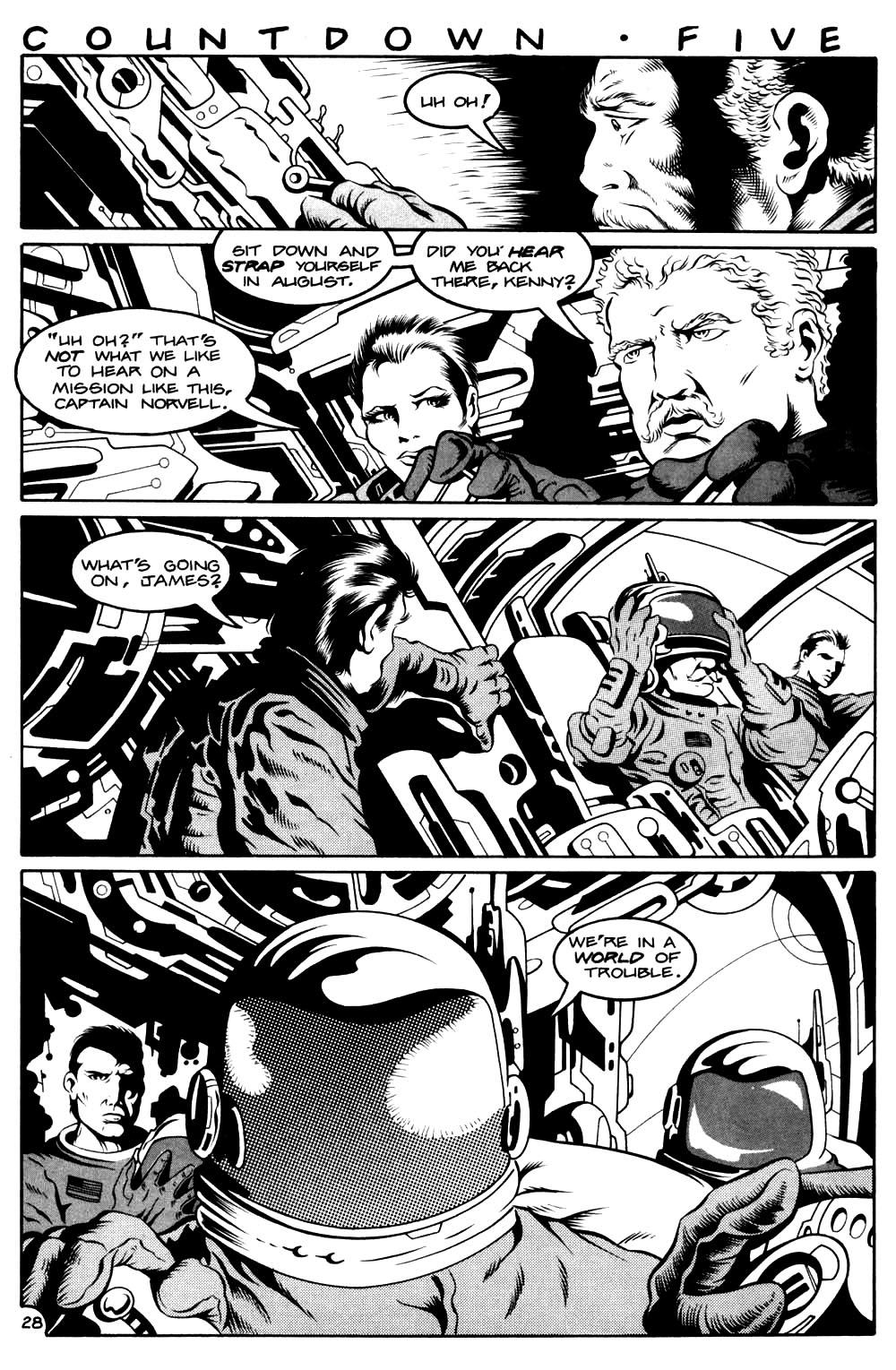 Read online Planet of the Apes (1990) comic -  Issue #9 - 30